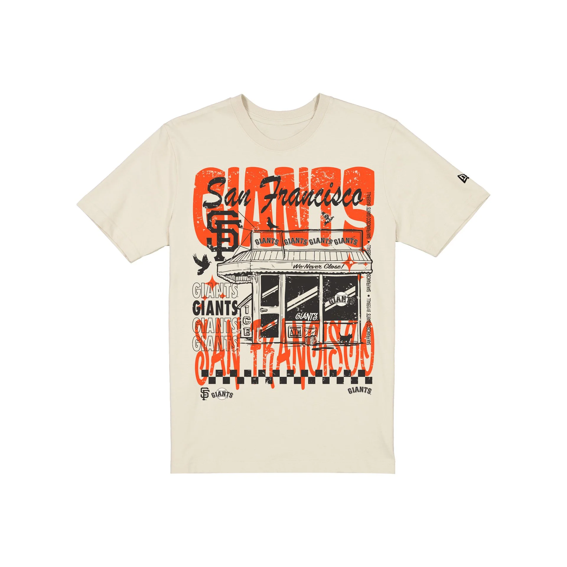 San Francisco Giants Diner Chrome T-Shirt