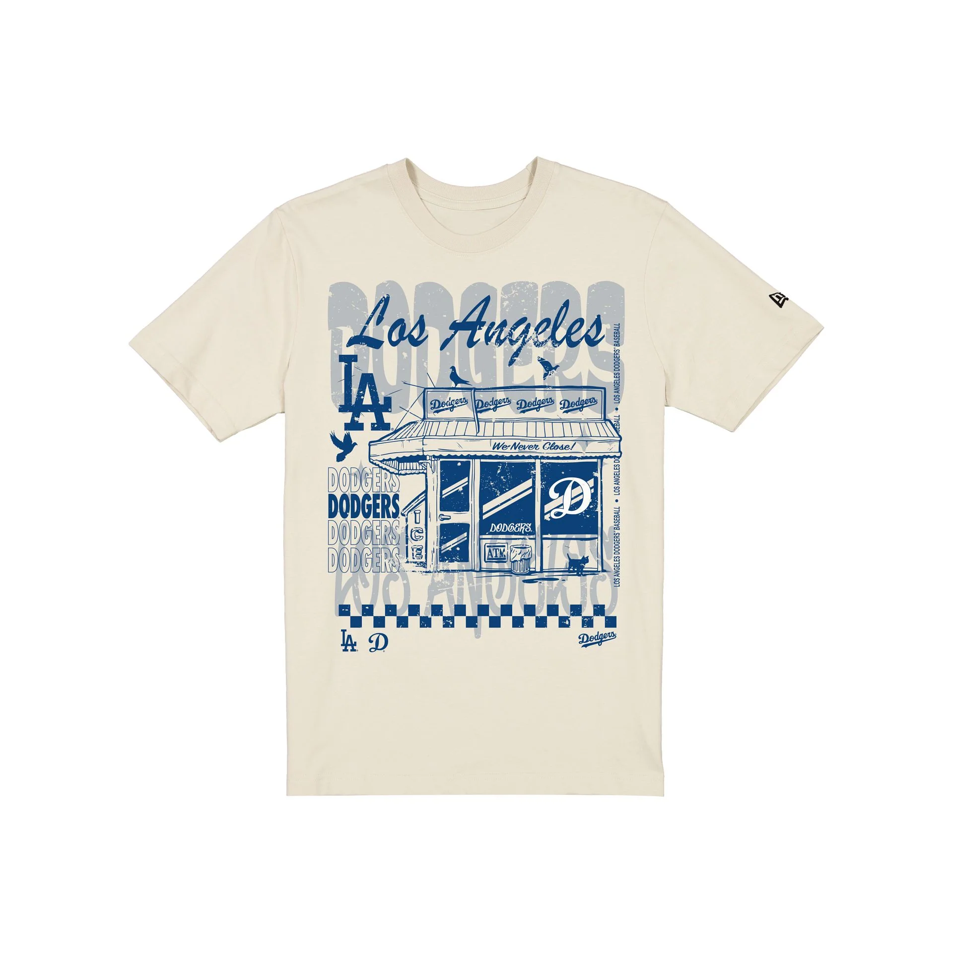 Los Angeles Dodgers Diner Chrome T-Shirt