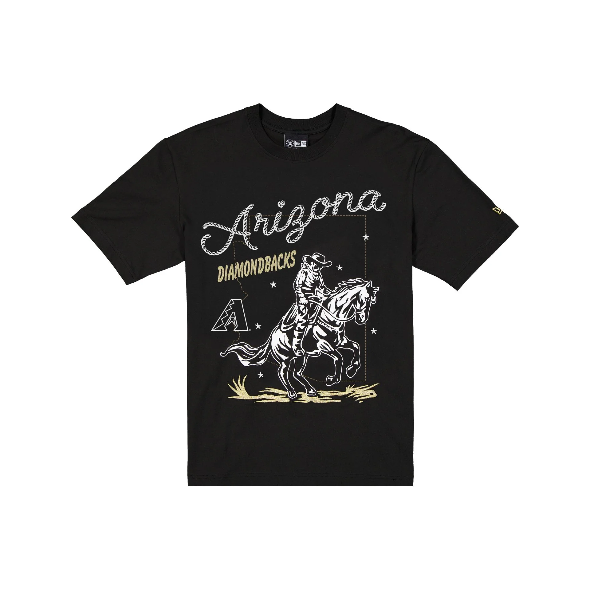 Arizona Diamondbacks Lasso Black T-Shirt