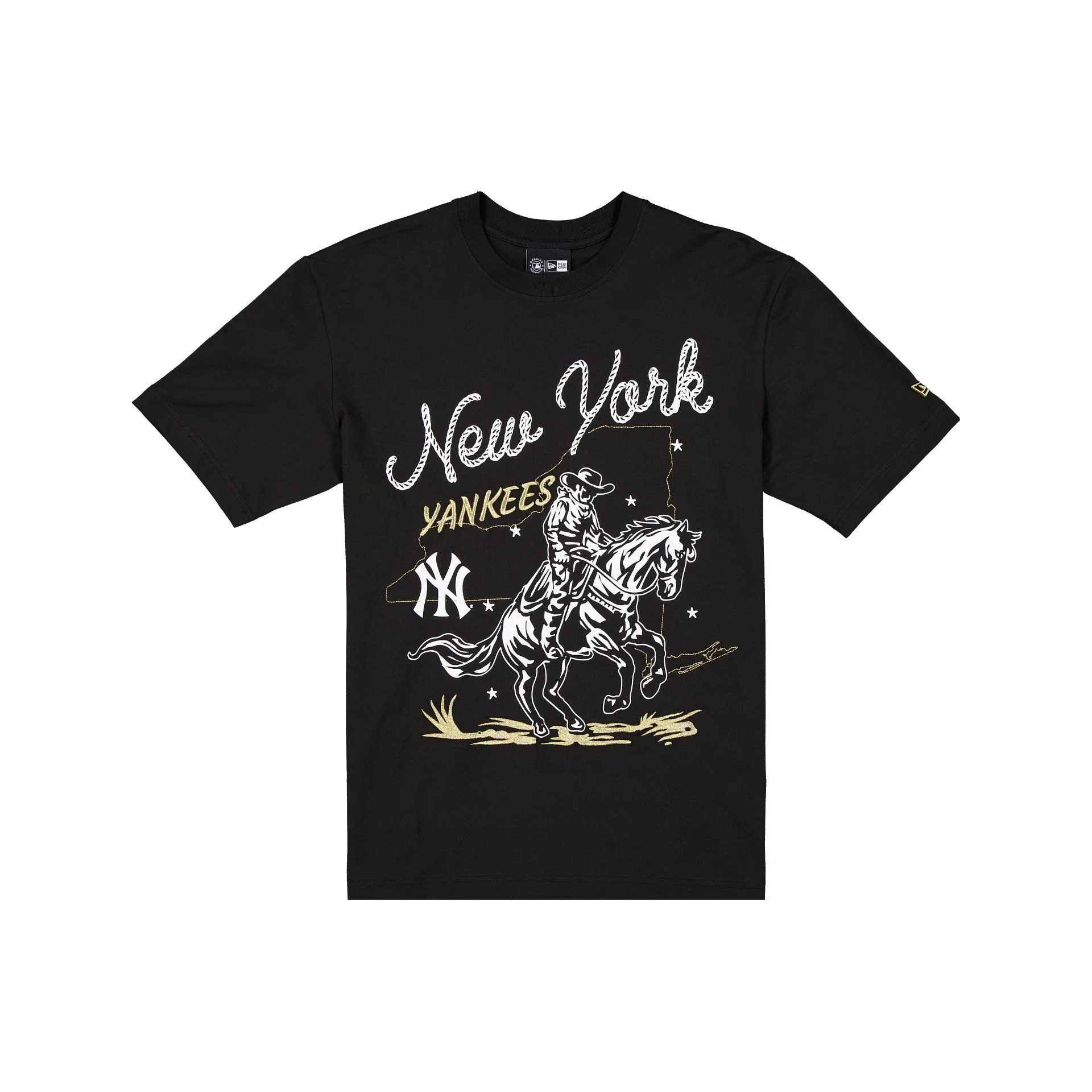 New York Yankees Lasso Black T-Shirt