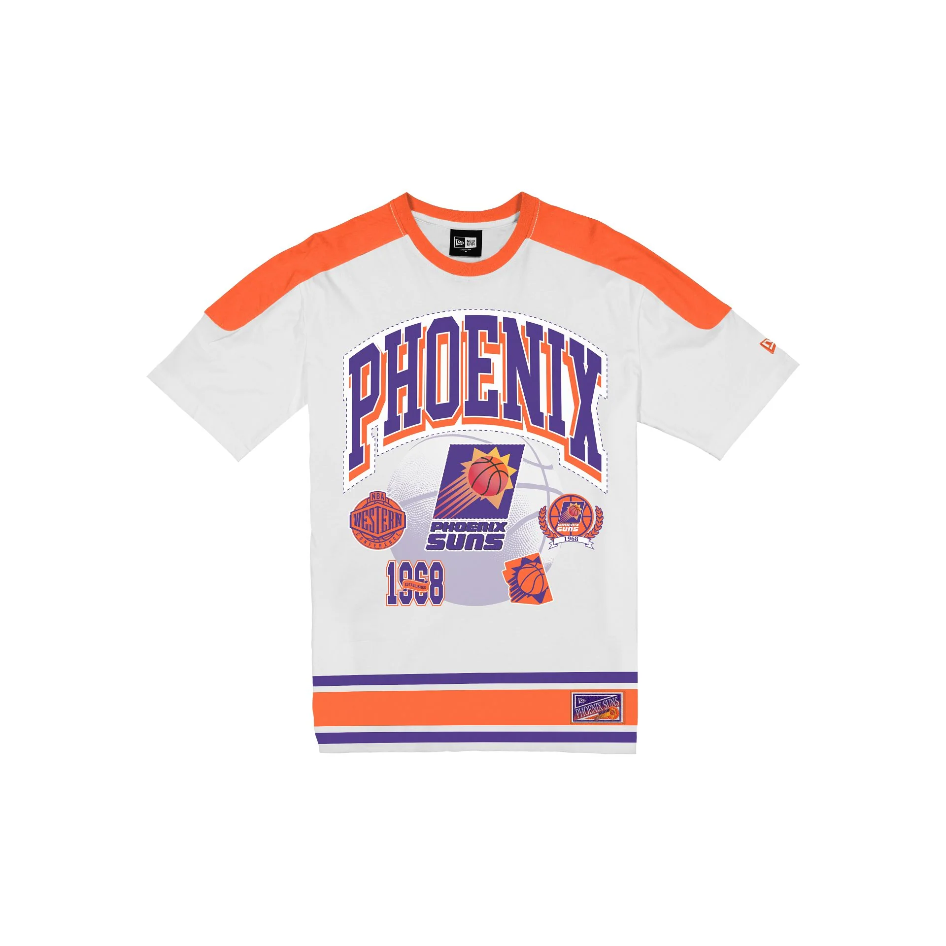 Phoenix Suns Sport Classics Vintage White T-Shirt