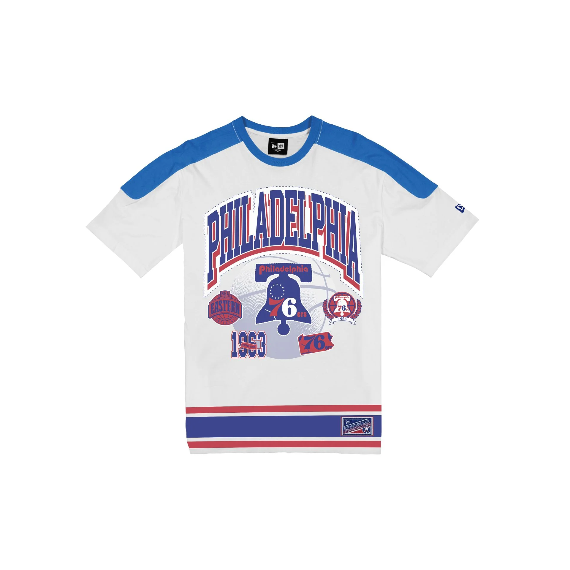 Philadelphia 76ers Sport Classics Vintage White T-Shirt