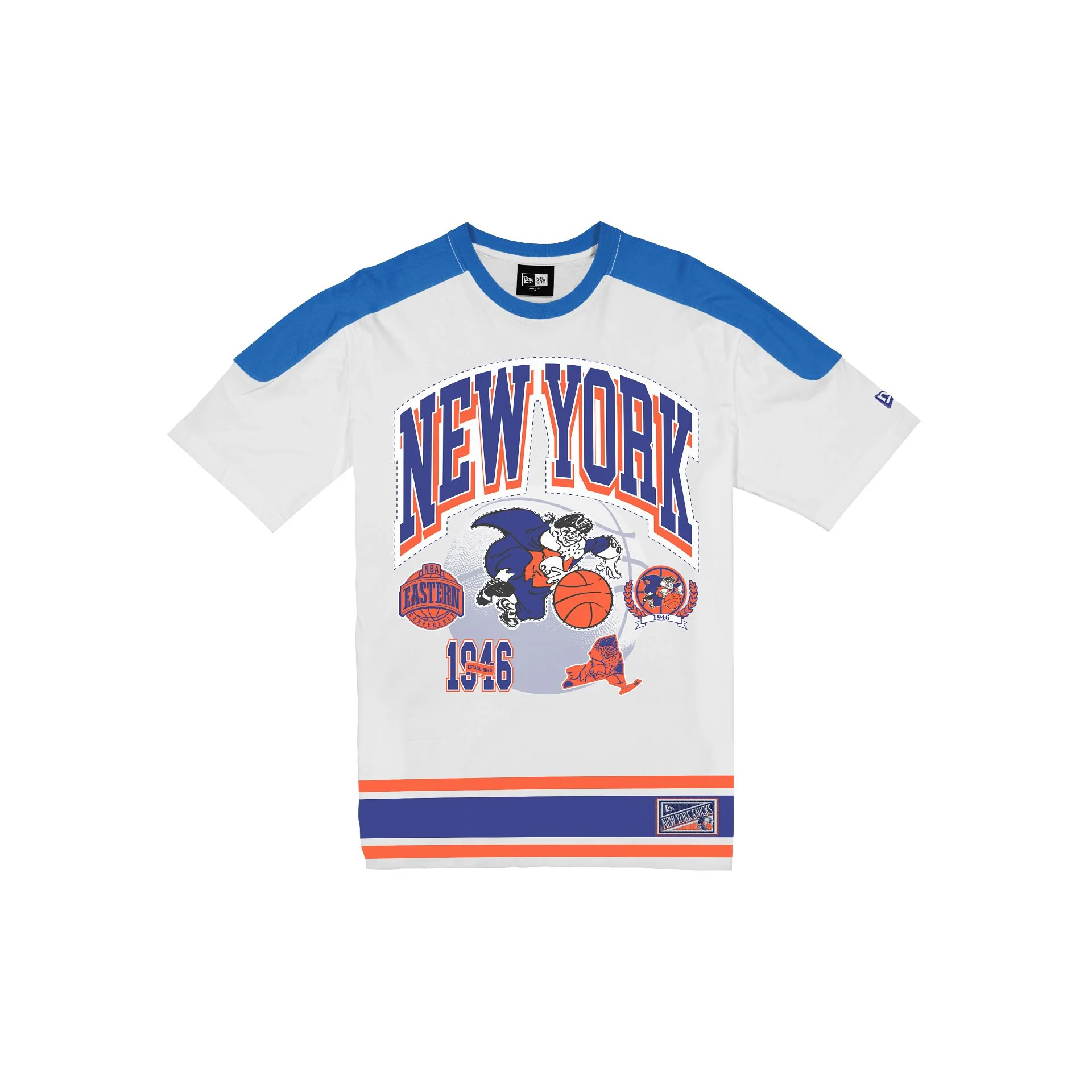 New York Knicks Sport Classics Vintage White T-Shirt