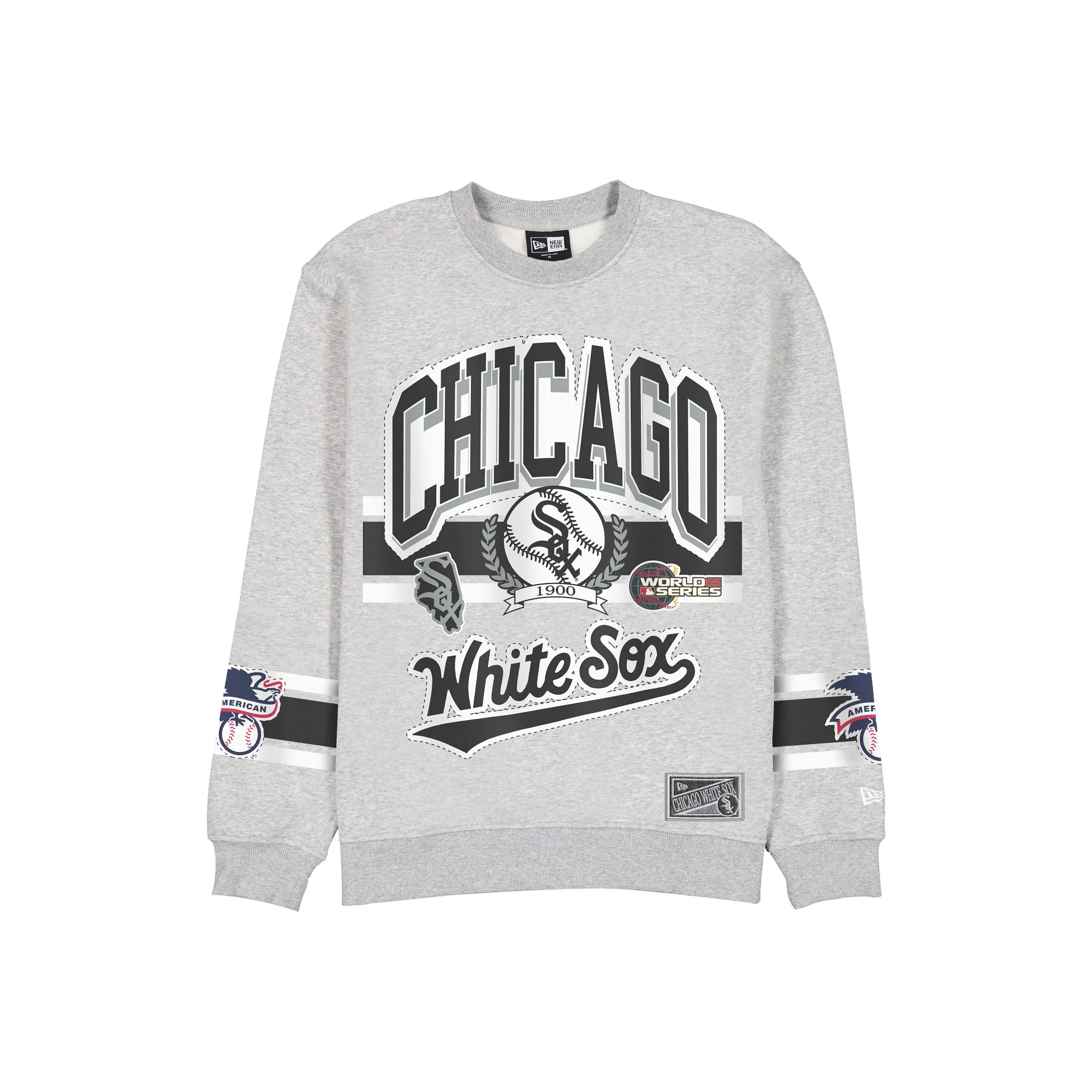 Chicago White Sox Sport Classics Vintage Gray Crewneck