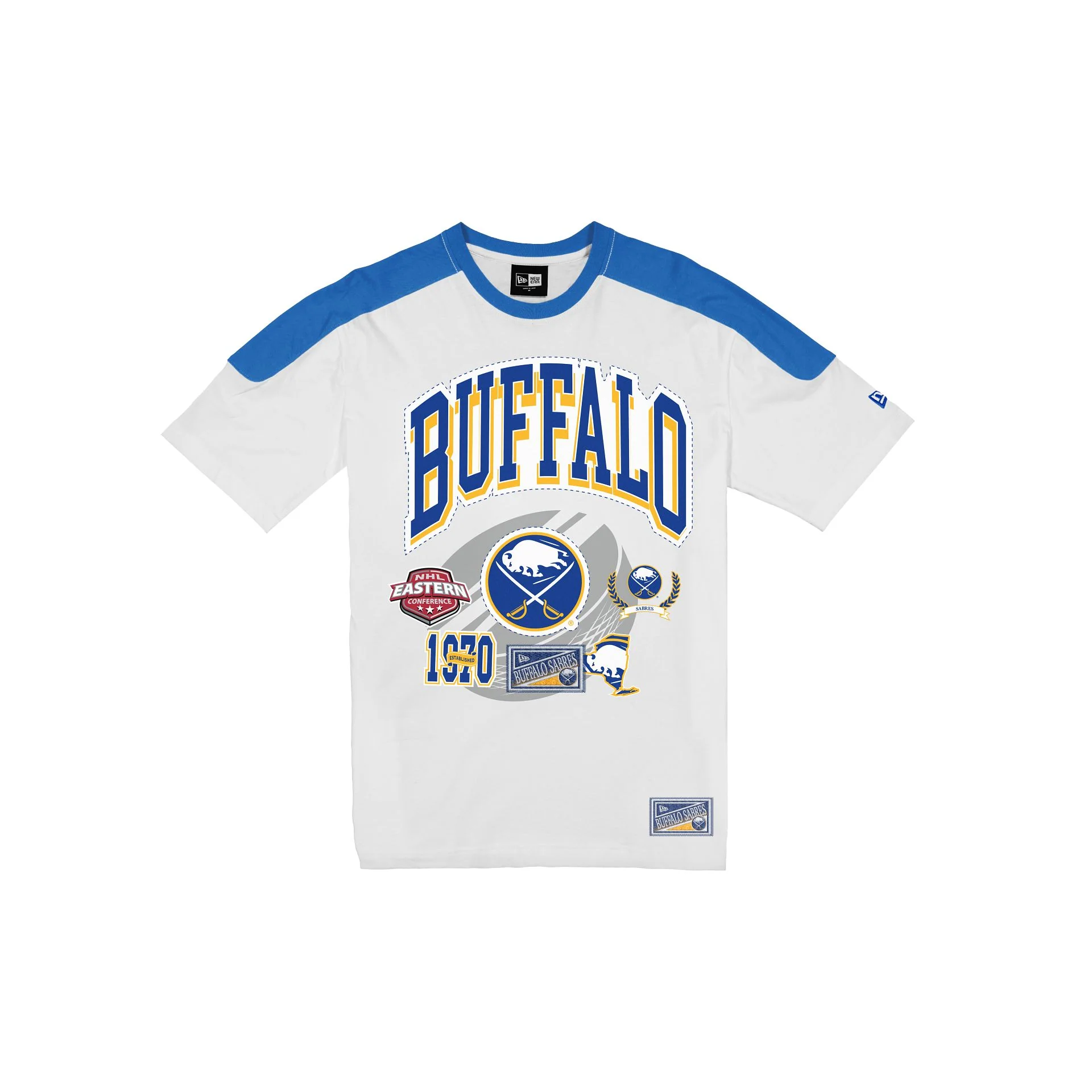 Buffalo Sabres Sport Classics Vintage White T-Shirt