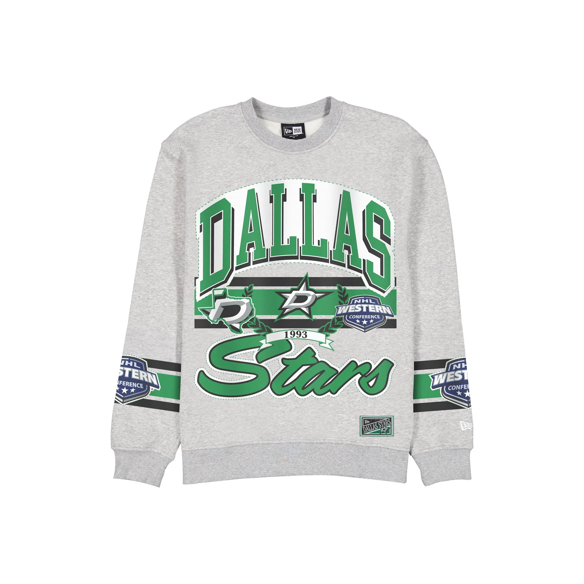 Dallas Stars Sport Classics Vintage Gray Crewneck