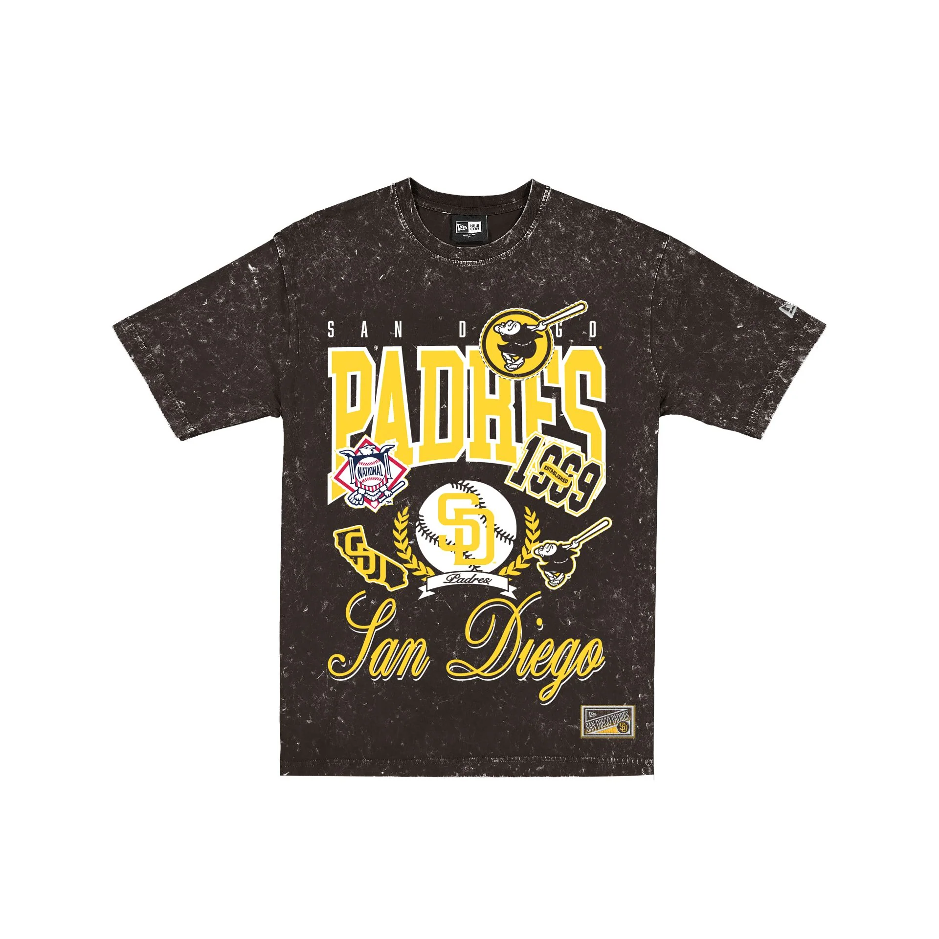 San Diego Padres Sport Classics Vintage Mineral Washed T-Shirt