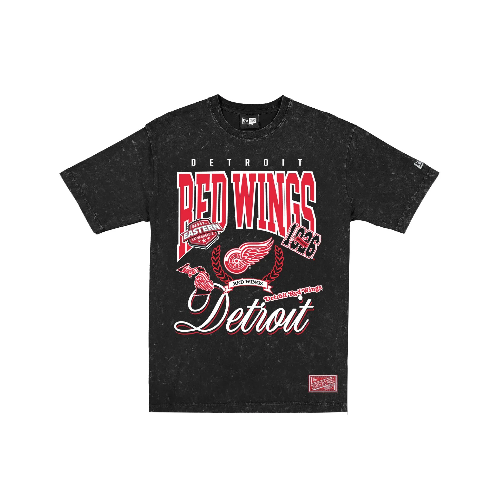 Detroit Red Wings Sport Classics Vintage Mineral Washed T-Shirt