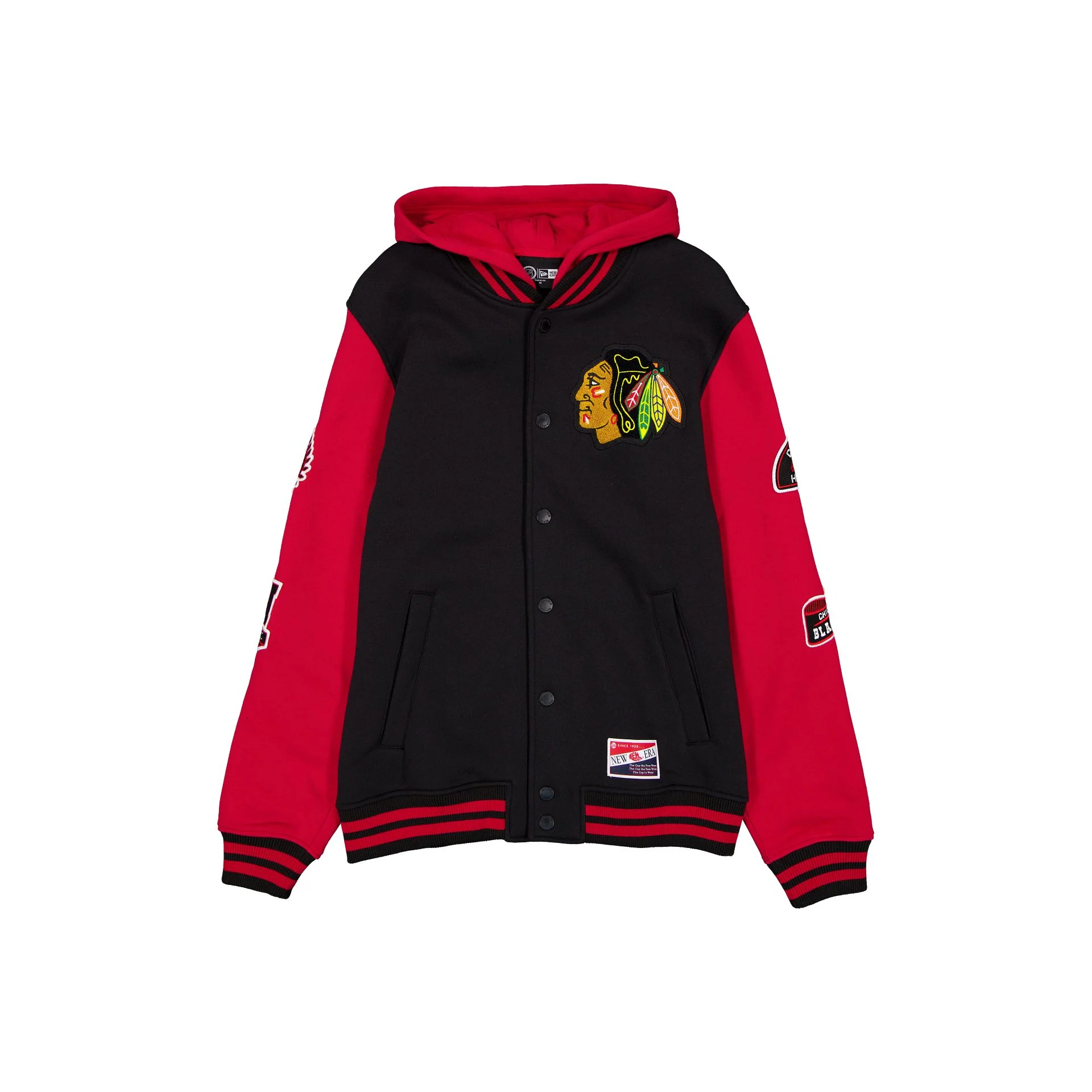 Chicago Blackhawks Throwback Patch Jacket