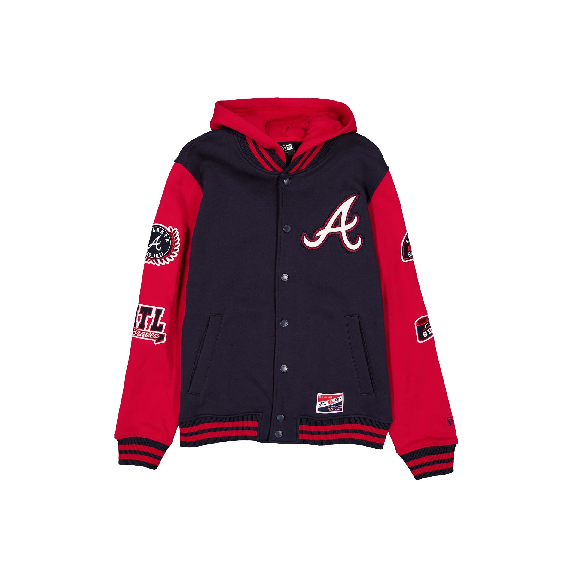 Atlanta Braves Throwback Patch Jacket