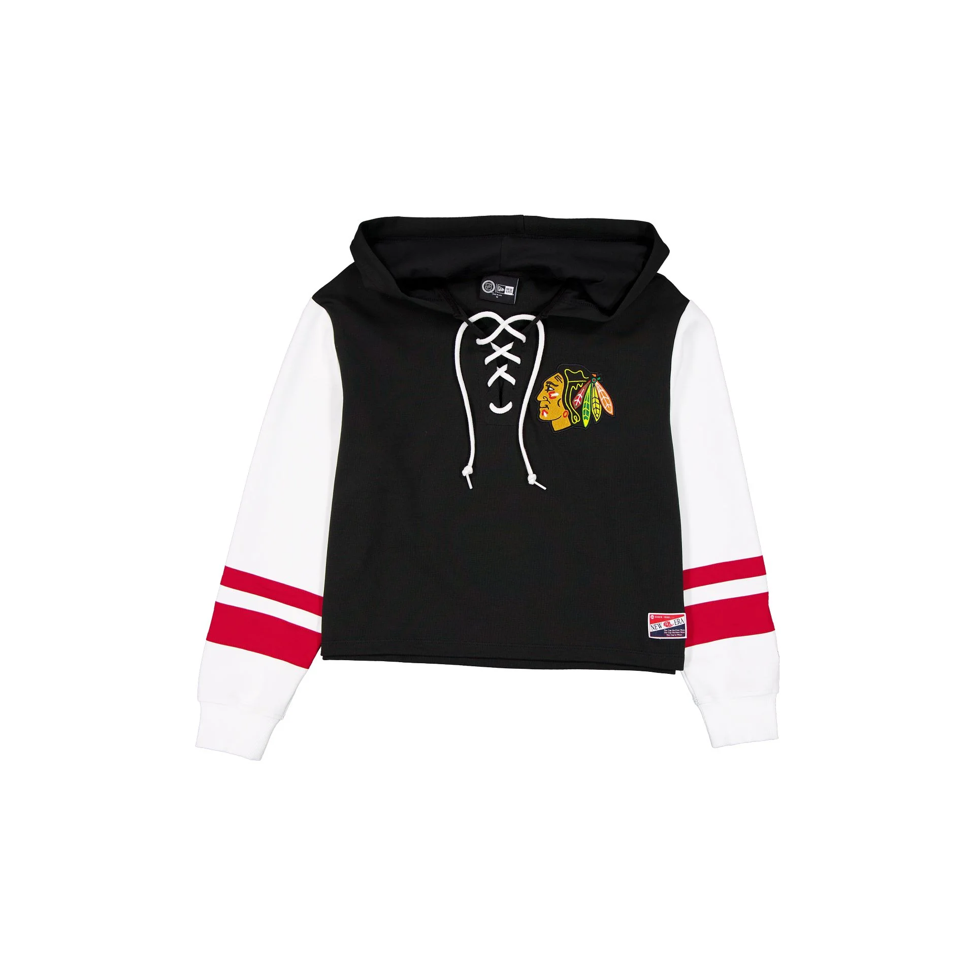 Chicago Blackhawks Throwback Tie Women's Hoodie