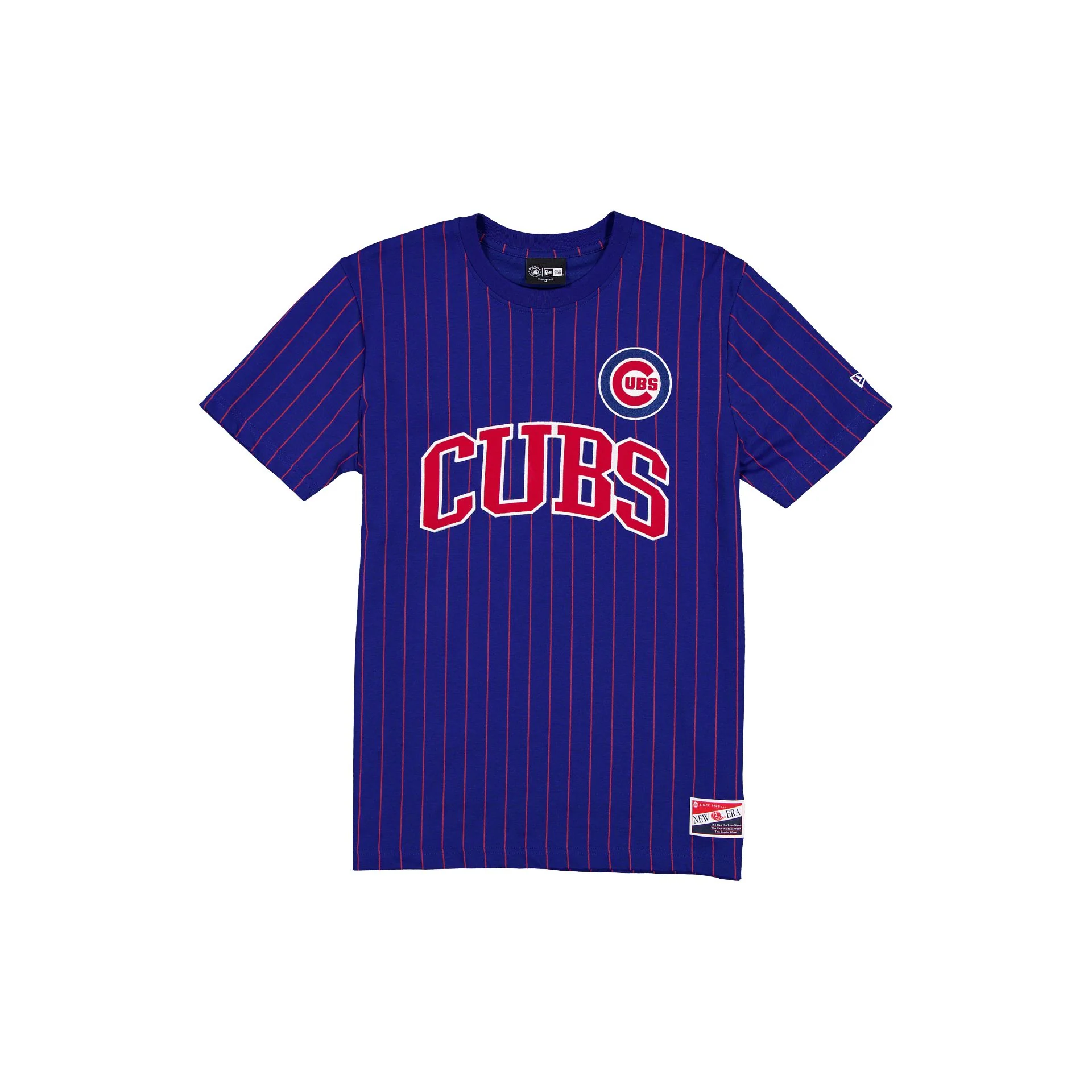 Chicago Cubs Throwback Applique Pinstripe T-Shirt