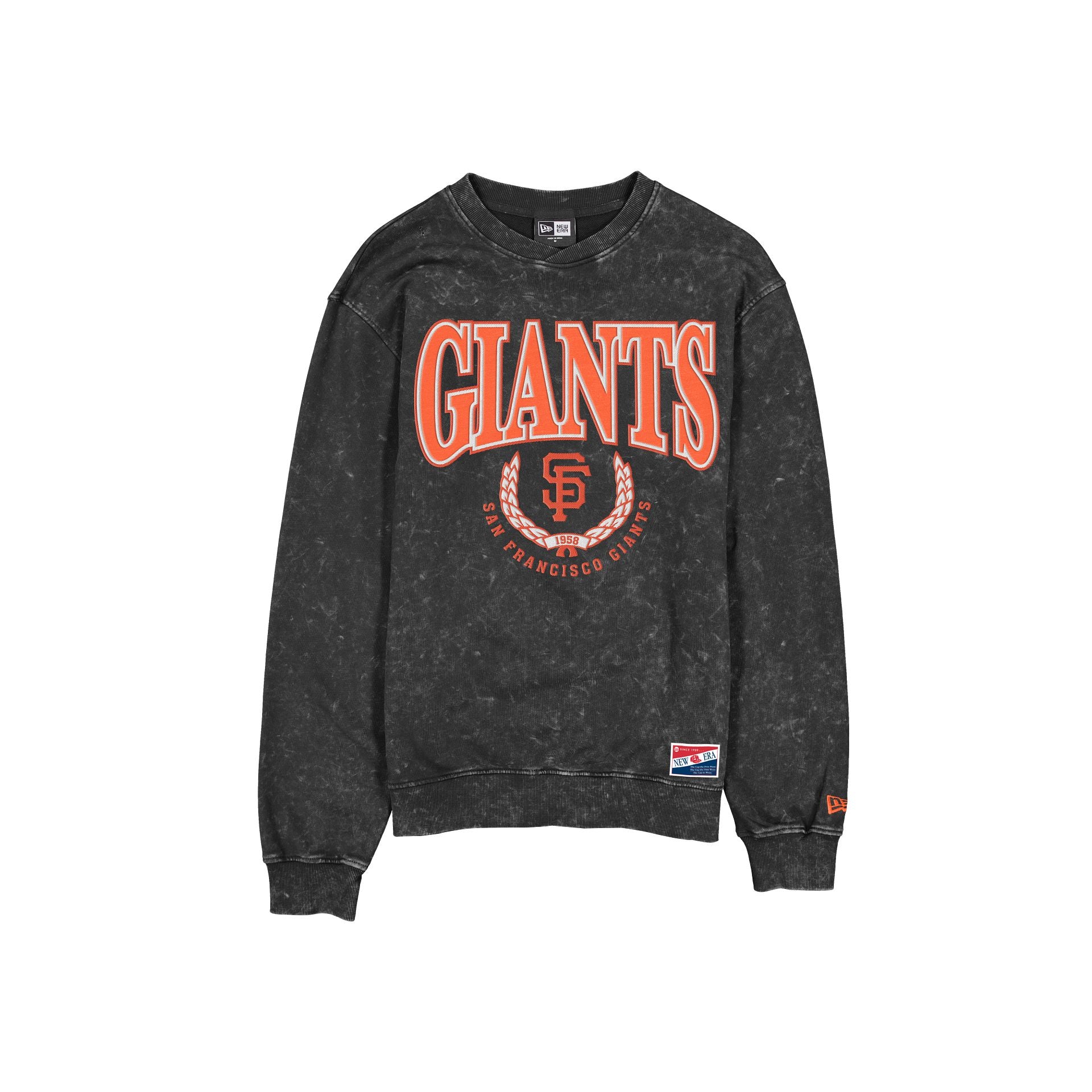 San Francisco Giants Throwback Mineral Wash Crewneck