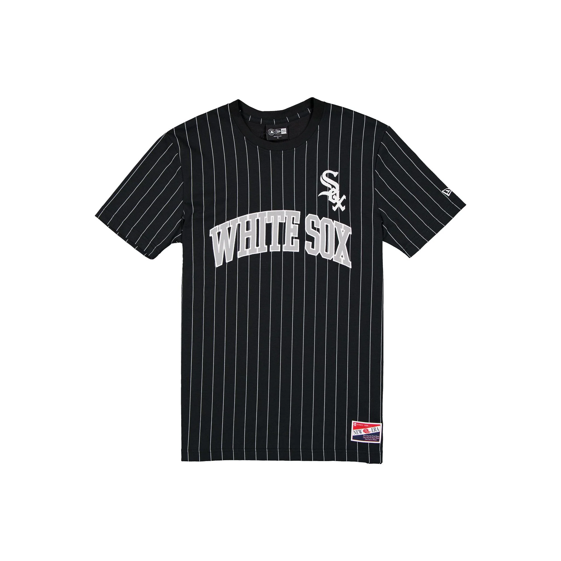 Chicago White Sox Throwback Applique Pinstripe T-Shirt