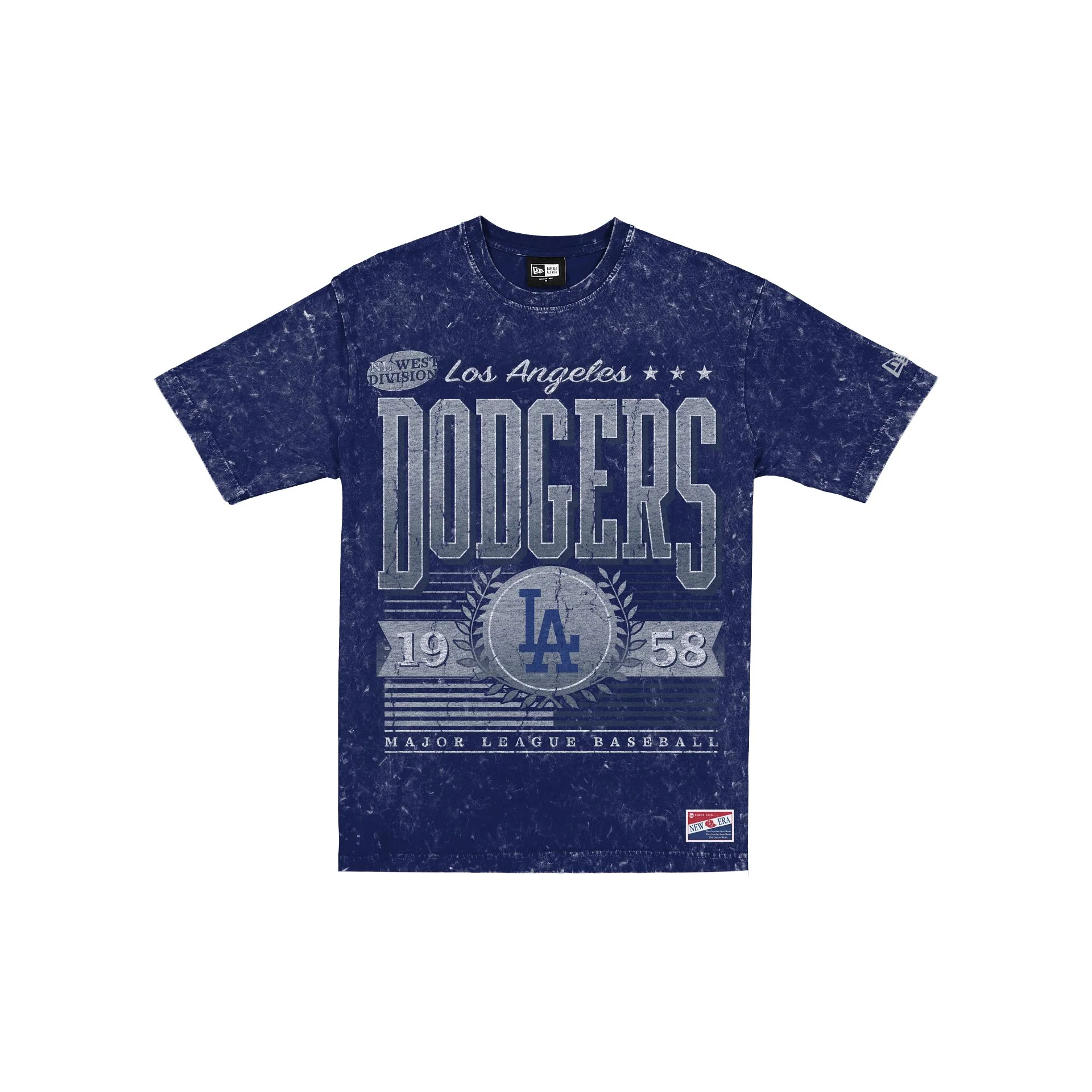 Los Angeles Dodgers Throwback Vintage Wash T-Shirt