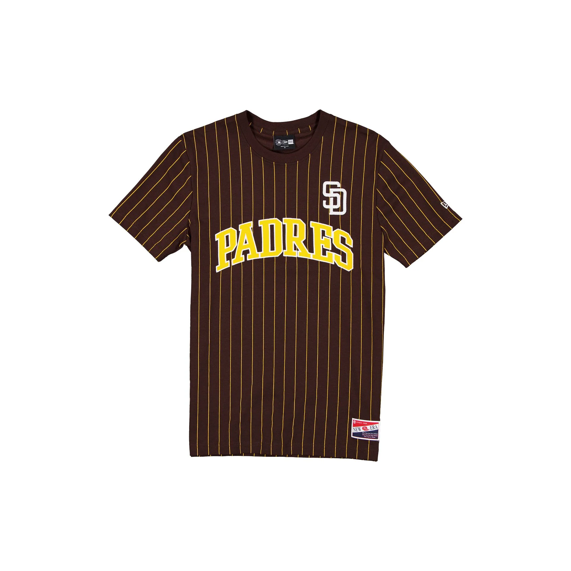 San Diego Padres Throwback Applique Pinstripe T-Shirt