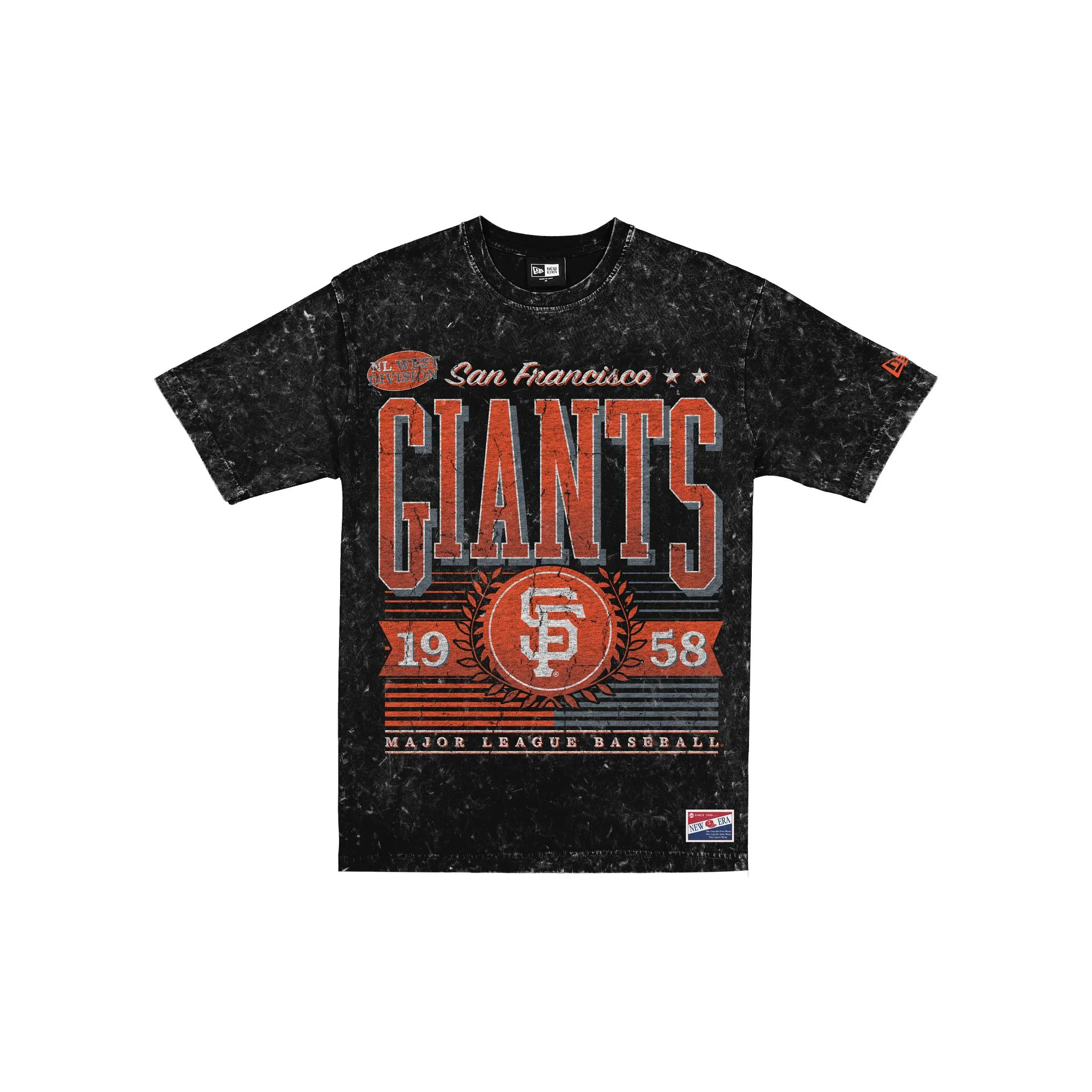 San Francisco Giants Throwback Vintage Wash T-Shirt
