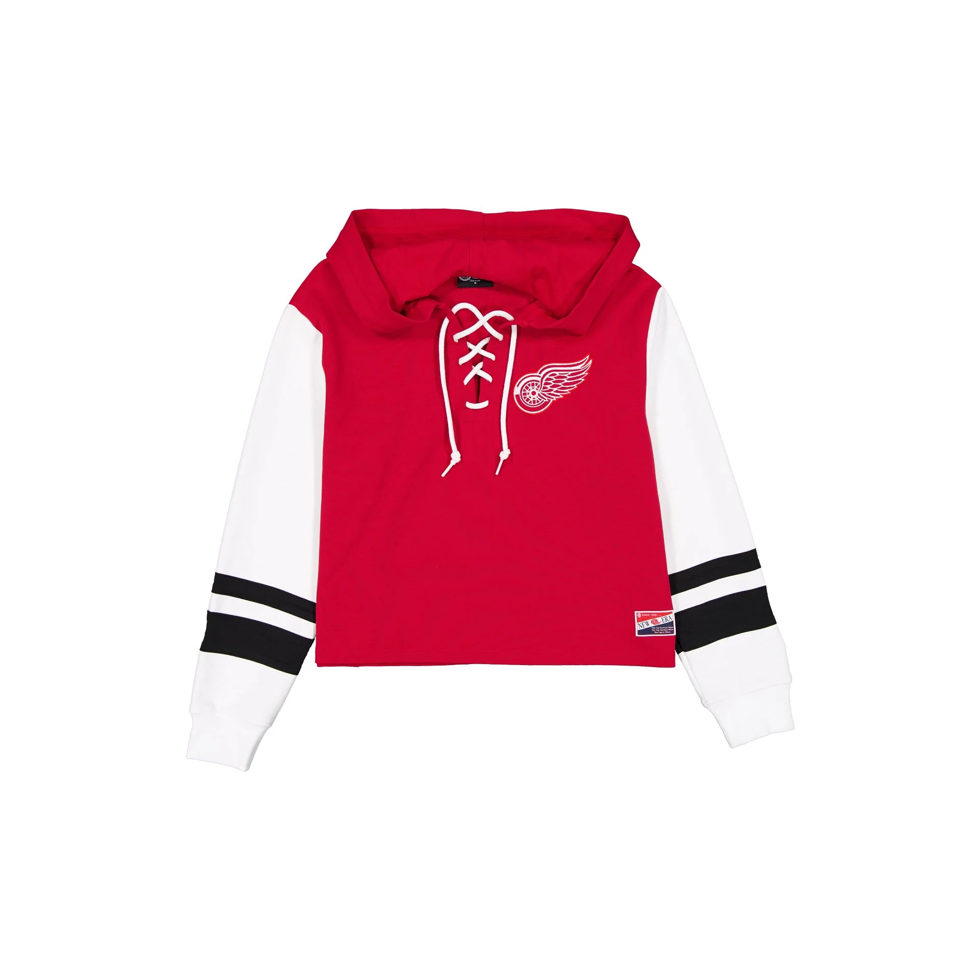Detroit Red Wings Throwback Tie Women's Hoodie