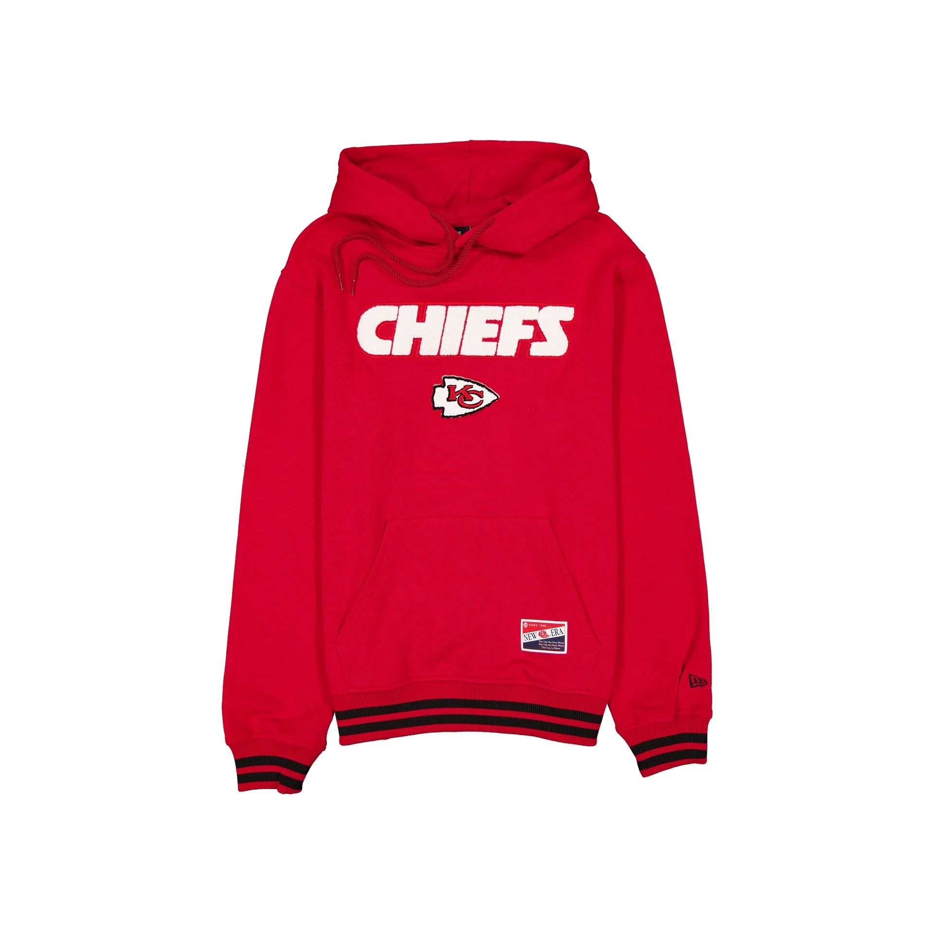 Kansas City Chiefs Throwback Felt Logo Hoodie