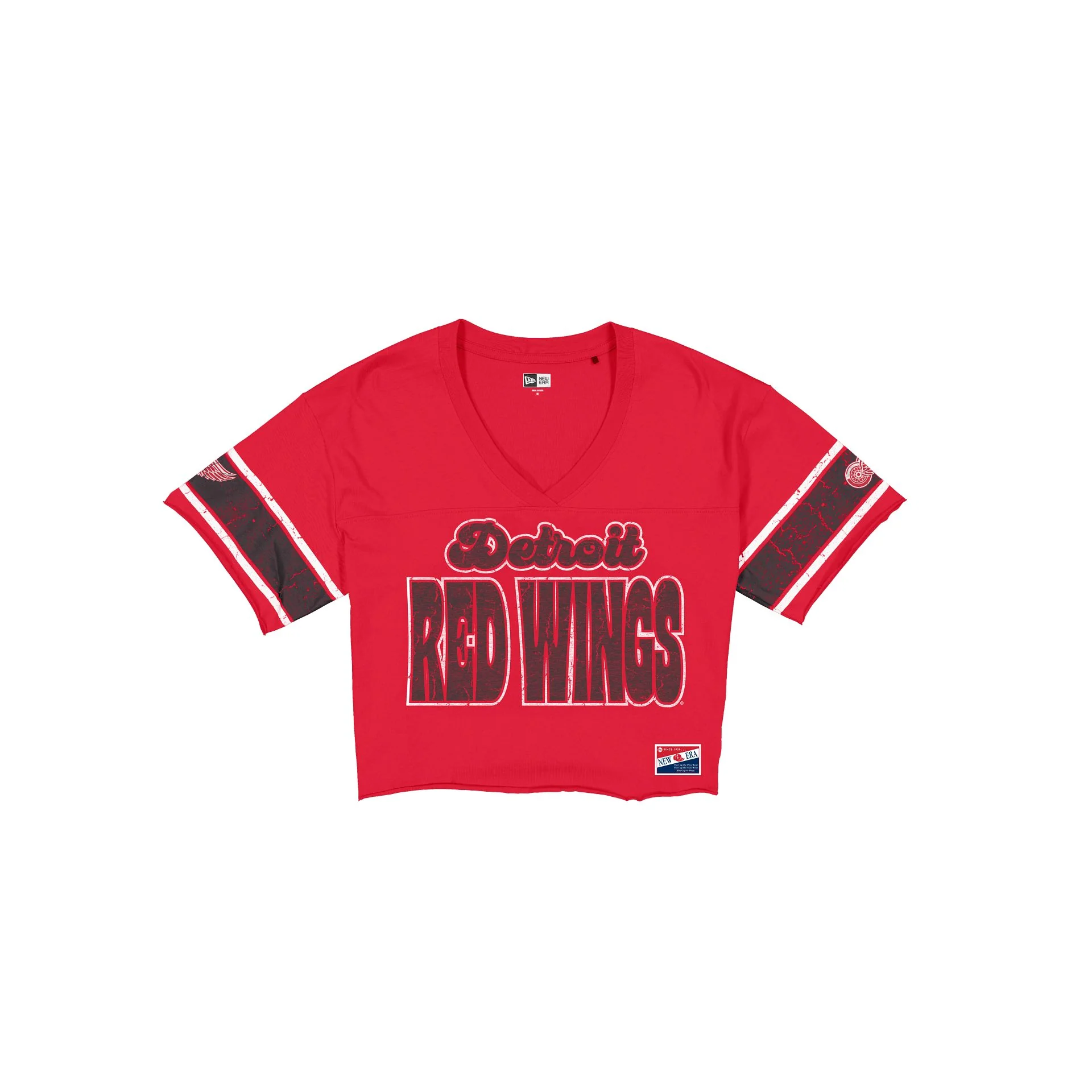 Detroit Red Wings Throwback Women's Cropped T-Shirt