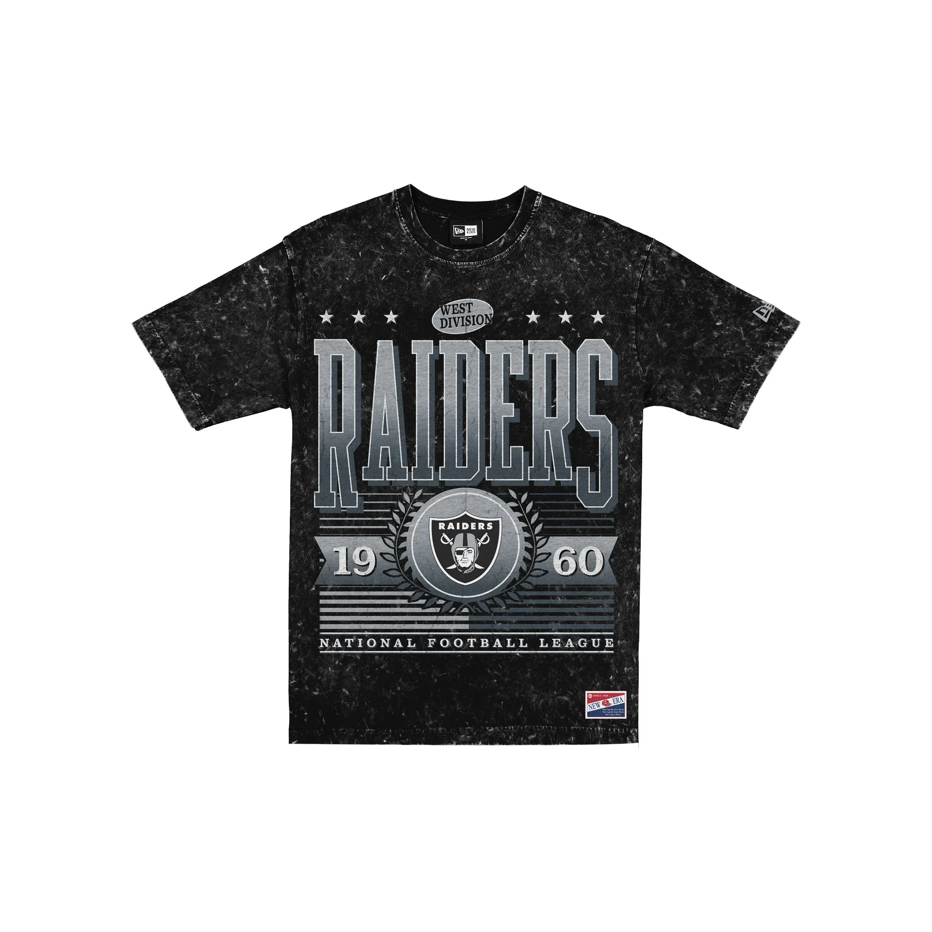 Las Vegas Raiders Throwback Vintage Wash T-Shirt