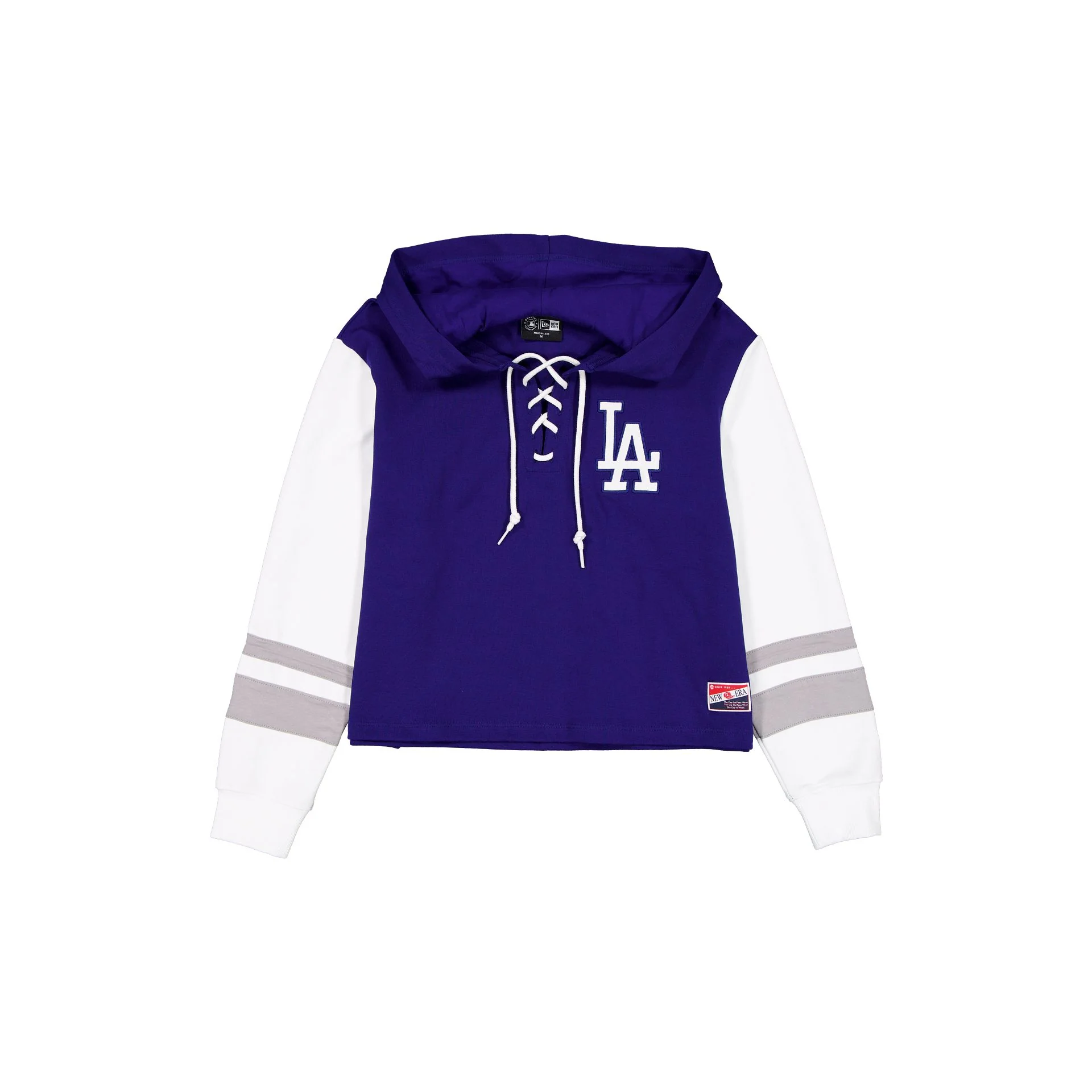 Los Angeles Dodgers Throwback Tie Women's Hoodie