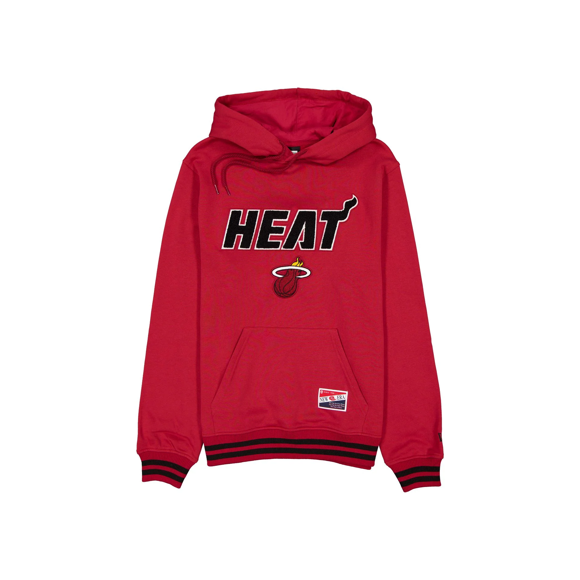 Miami Heat Throwback Felt Logo Hoodie