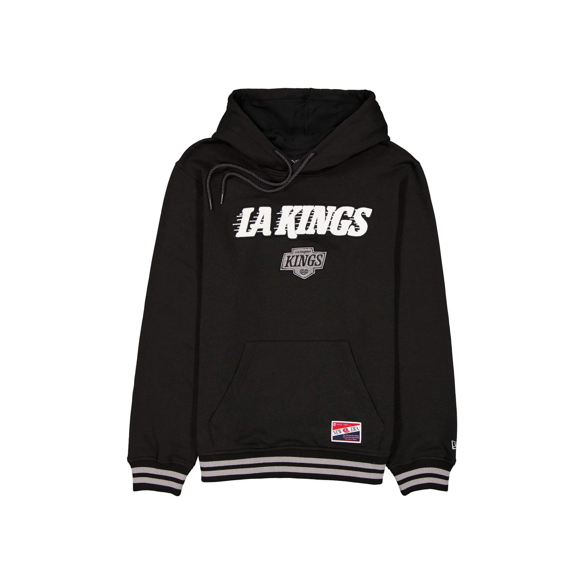 Los Angeles Kings Throwback Felt Logo Hoodie