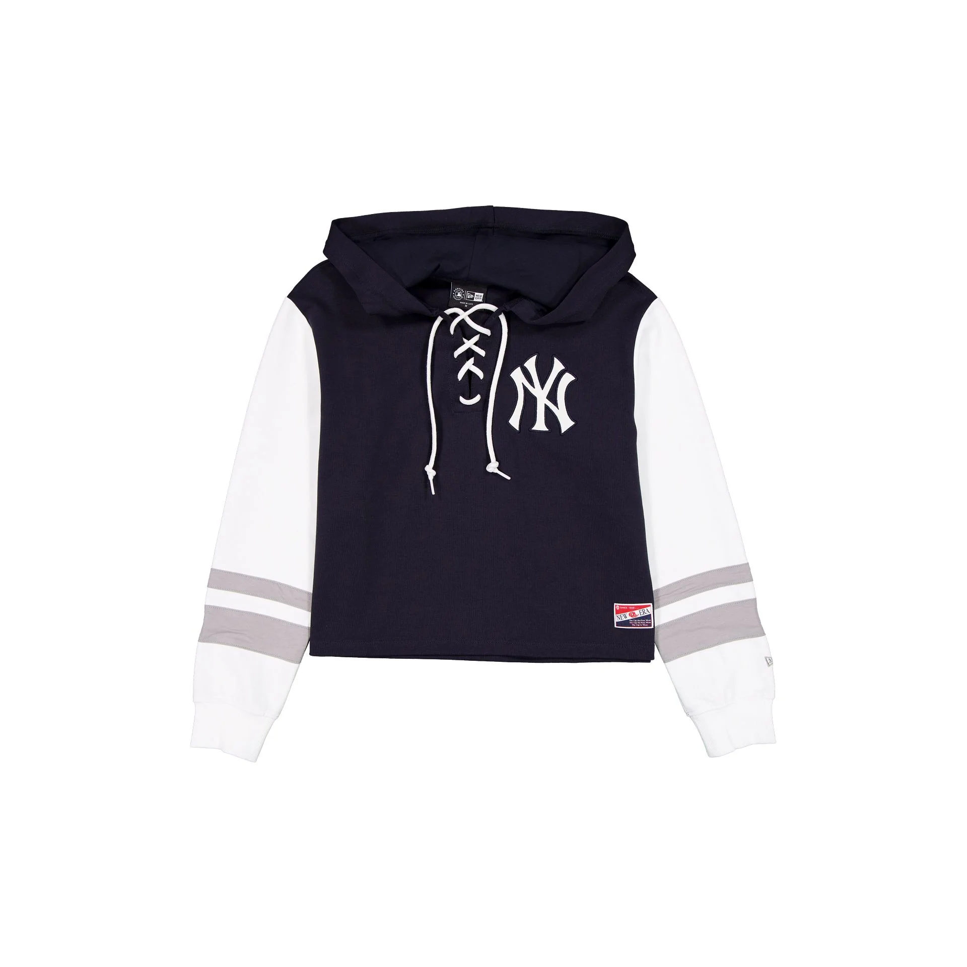 New York Yankees Throwback Tie Women's Hoodie