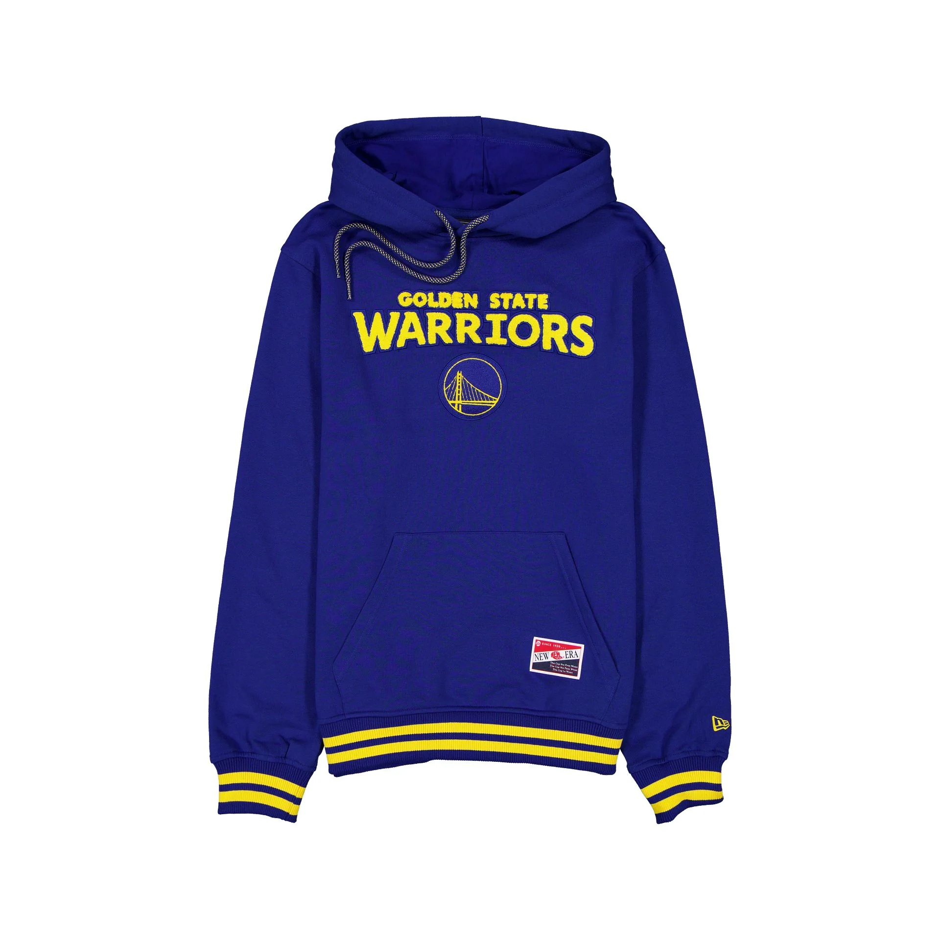 Golden State Warriors Throwback Felt Logo Hoodie
