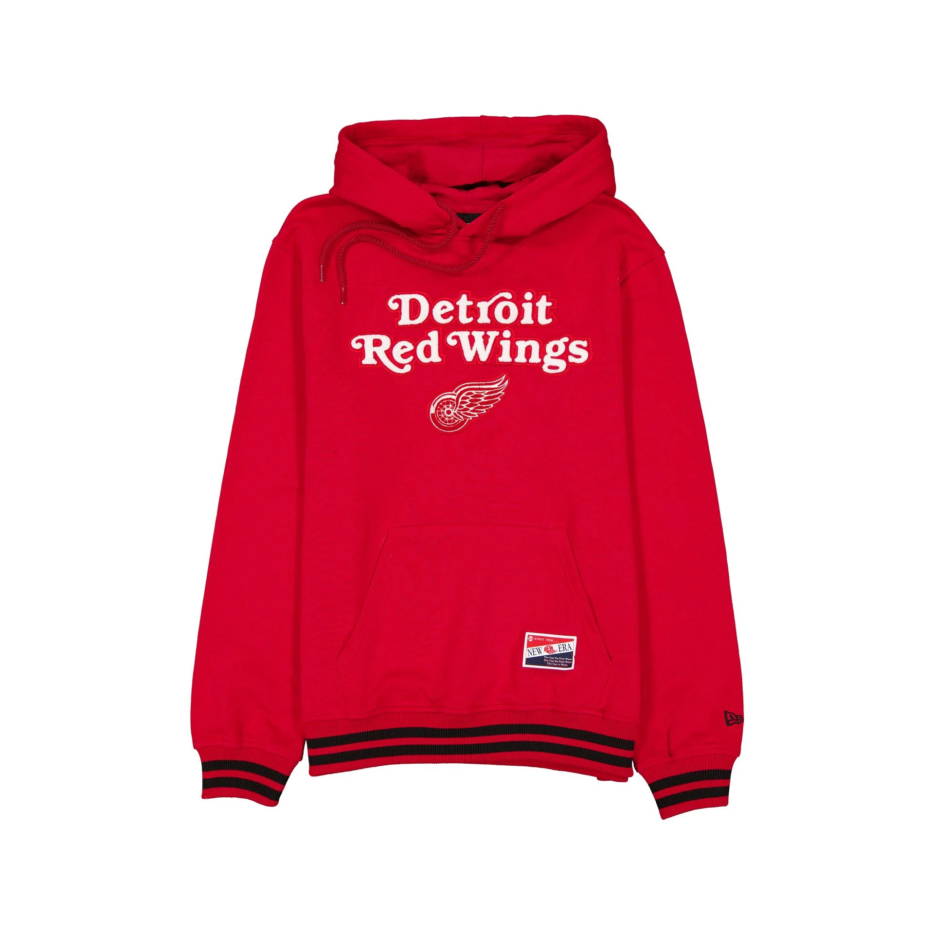 Detroit Red Wings Throwback Felt Logo Hoodie