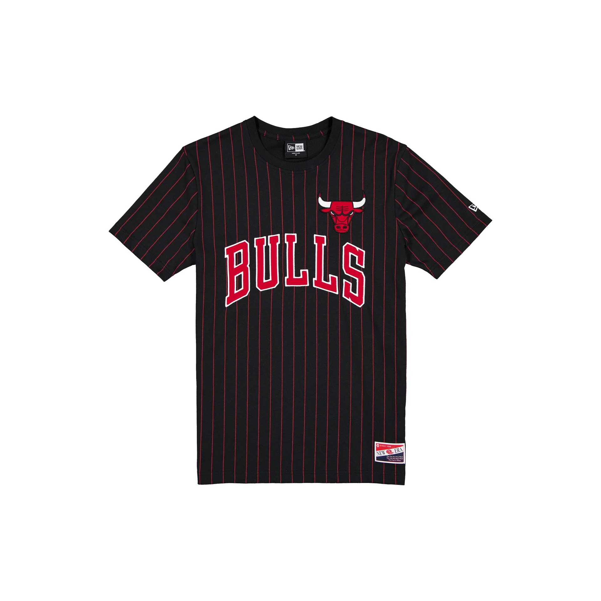 Chicago Bulls Throwback Applique Pinstripe T-Shirt
