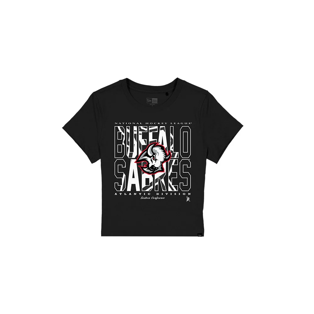 Buffalo Sabres Leisure Women's Shrunken Cropped T-Shirt