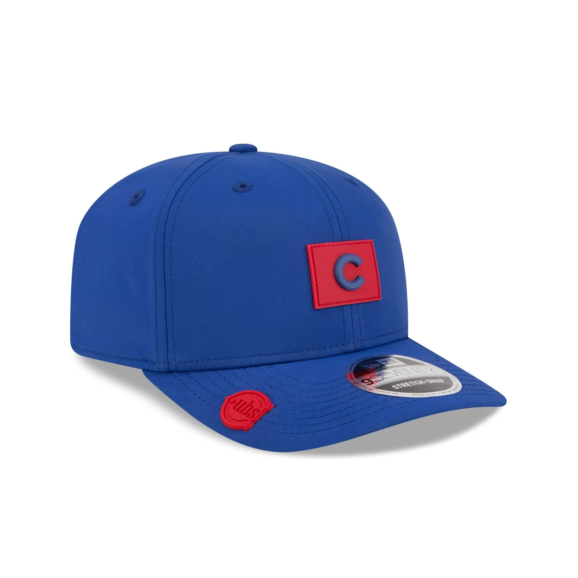 Chicago Cubs 2026 Clubhouse 9SEVENTY Stretch-Snap Hat