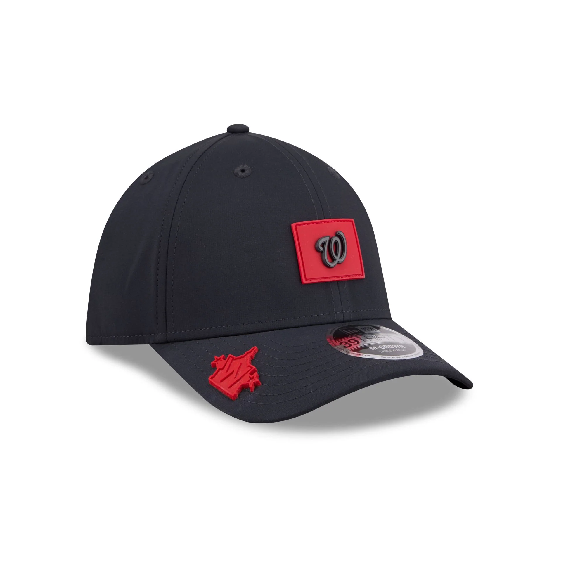 Washington Nationals 2026 Clubhouse 39THIRTY M-Crown Stretch Fit Hat