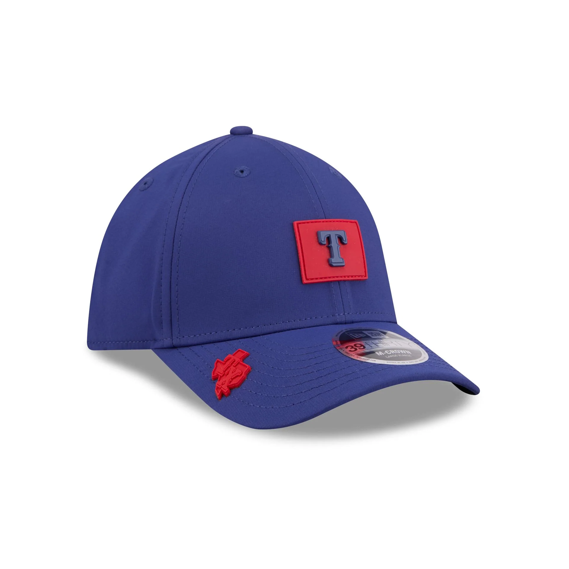 Texas Rangers 2026 Clubhouse 39THIRTY M-Crown Stretch Fit Hat