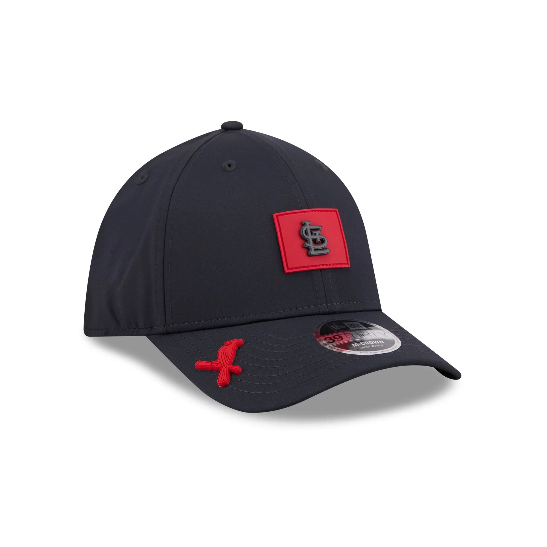 St. Louis Cardinals 2026 Clubhouse 39THIRTY M-Crown Stretch Fit Hat