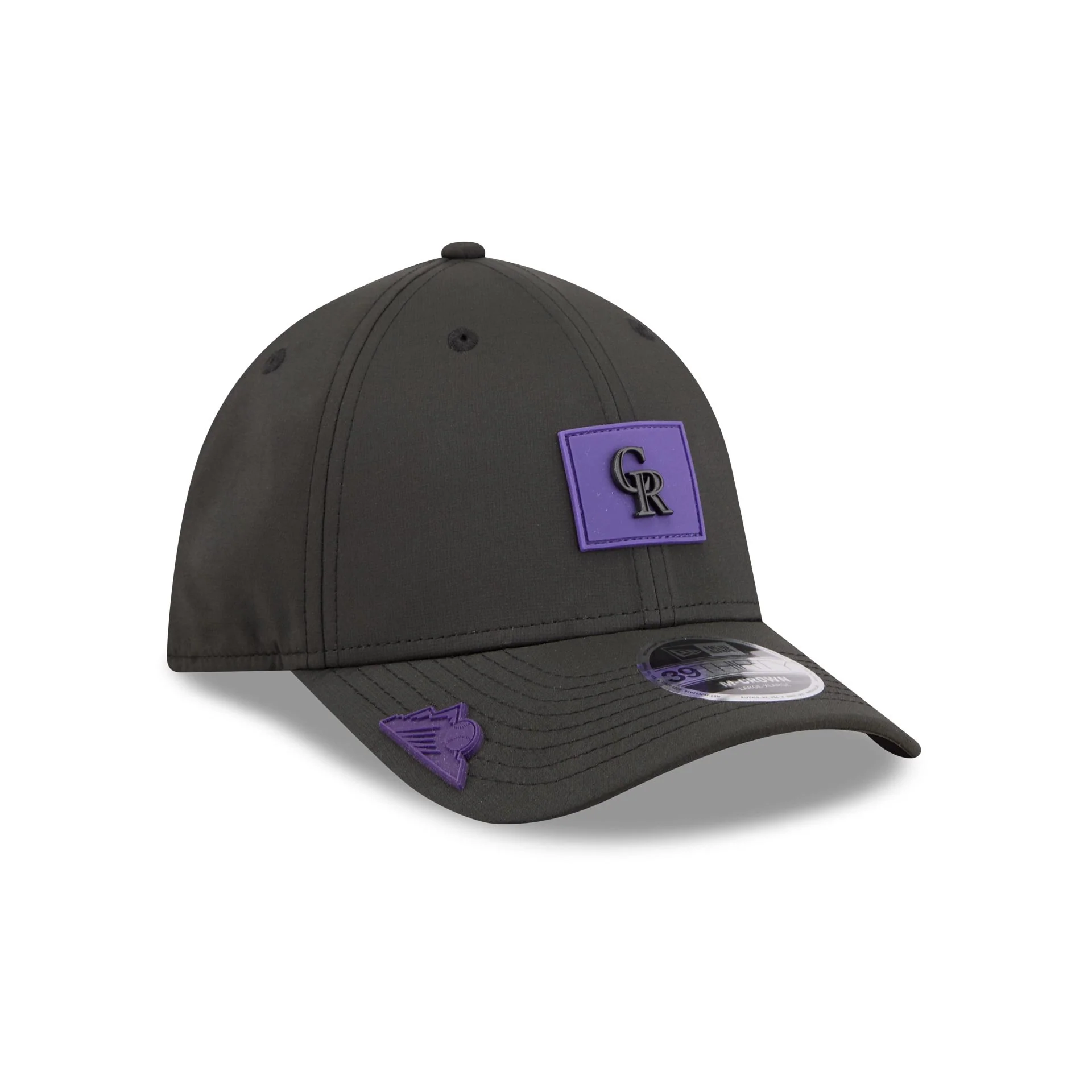 Colorado Rockies 2026 Clubhouse 39THIRTY M-Crown Stretch Fit Hat