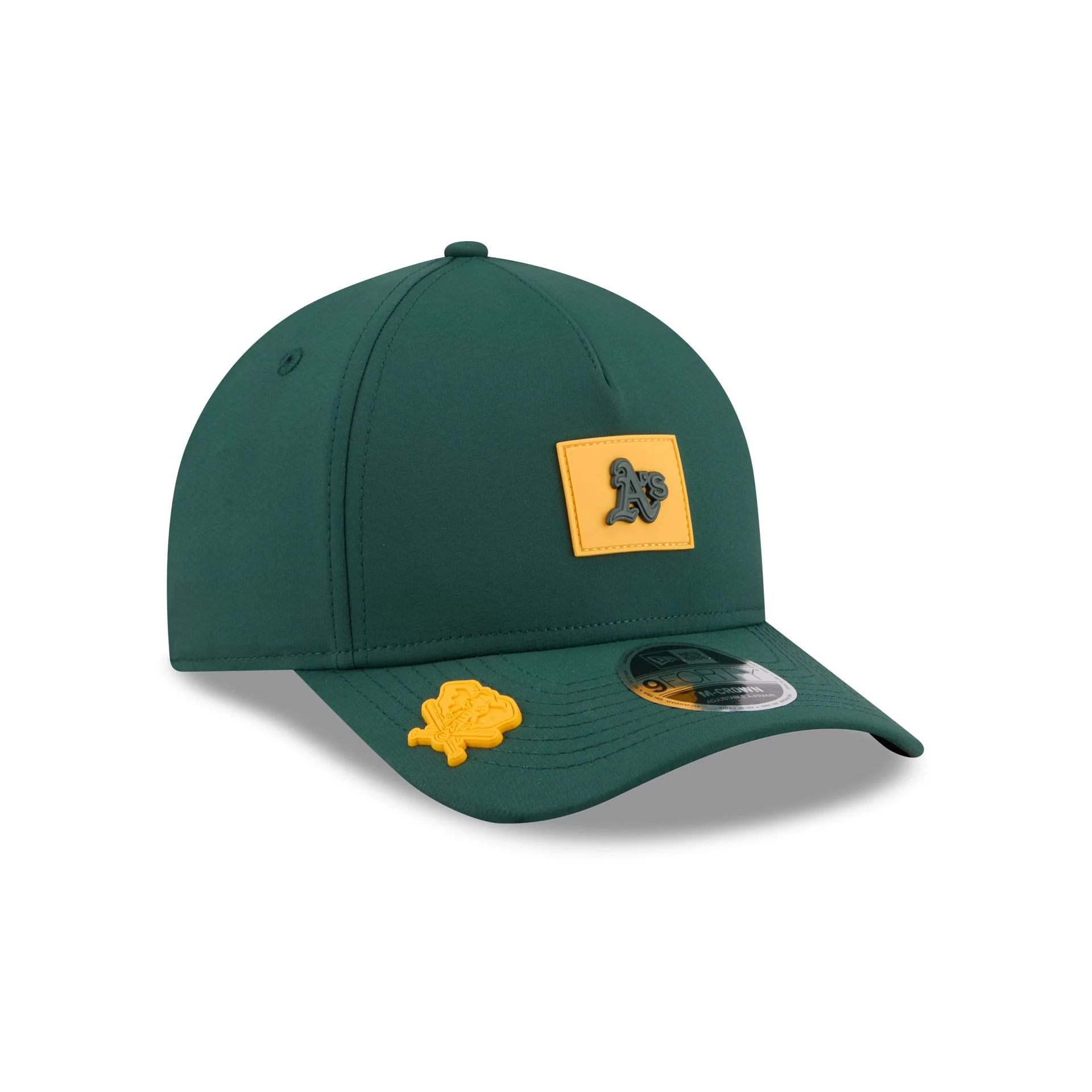 Athletics 2026 Clubhouse 9FORTY M-Crown A-Frame Snapback Hat