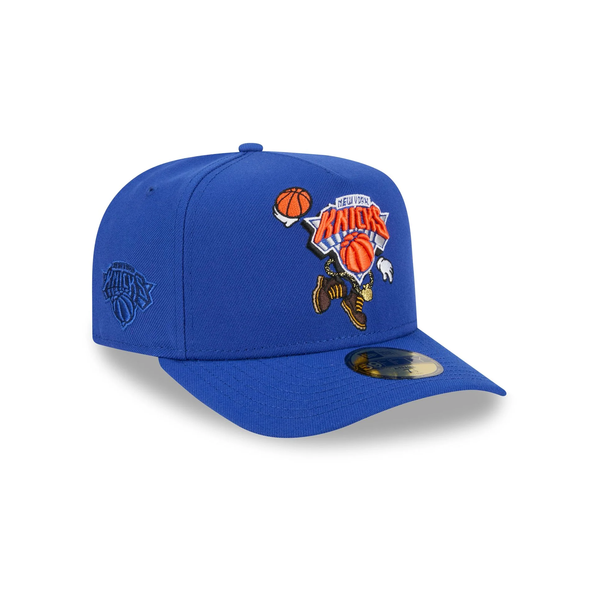 New York Knicks Cartoon 59FIFTY A-Frame Fitted Hat