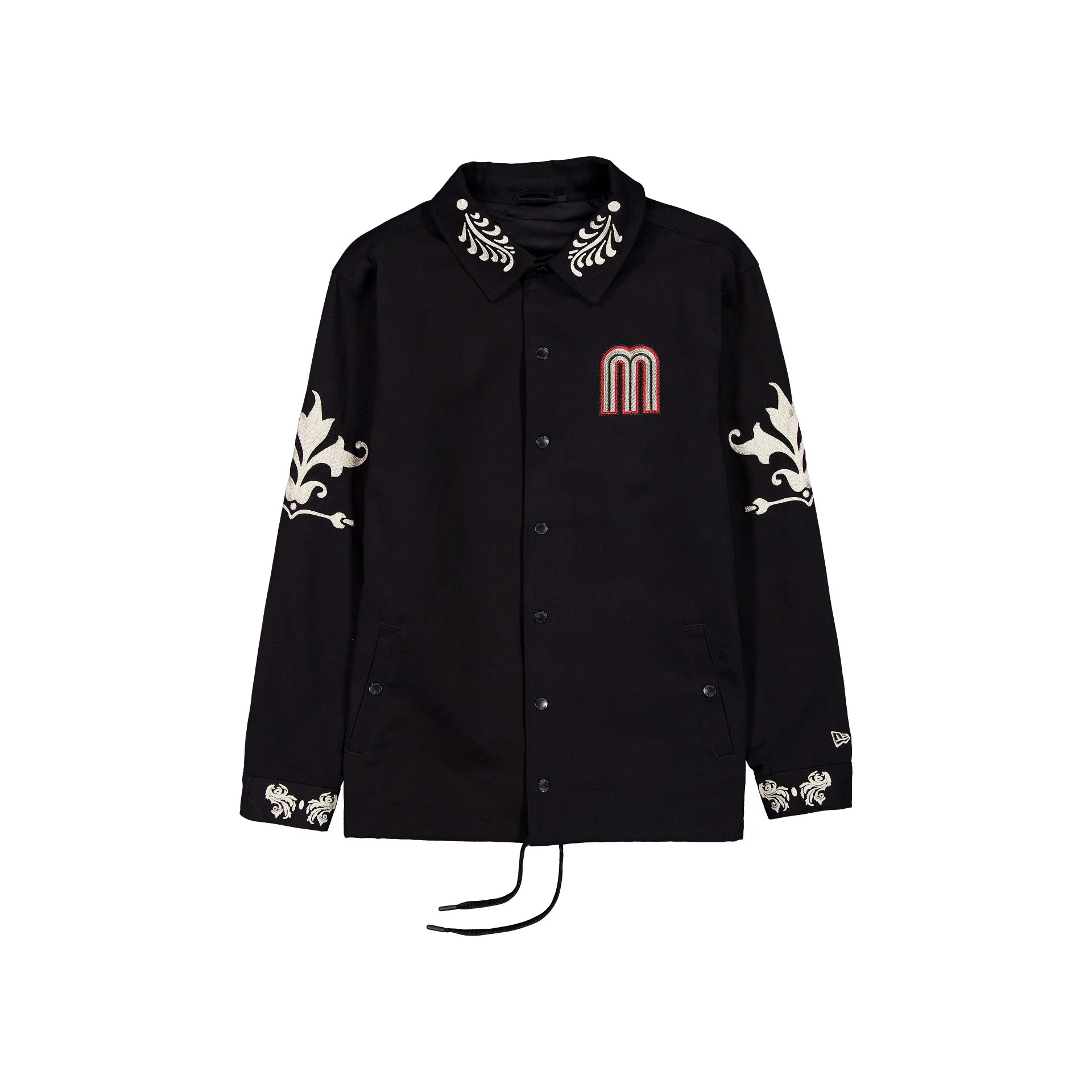 Mexico Baseball Script Coaches Jacket