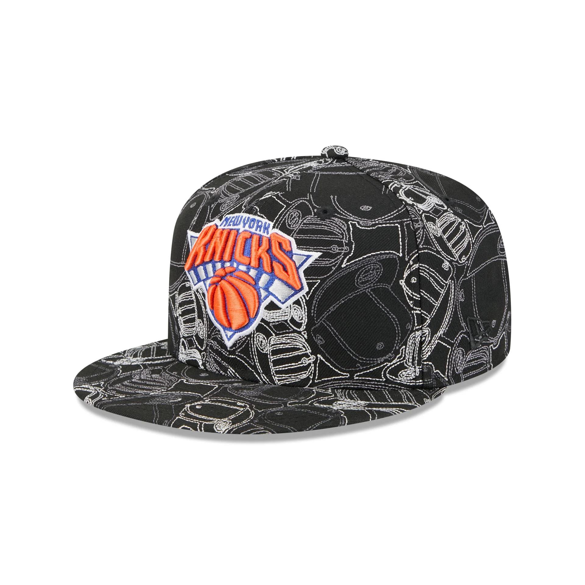 New York Knicks Cap Scramble 59FIFTY Fitted Hat