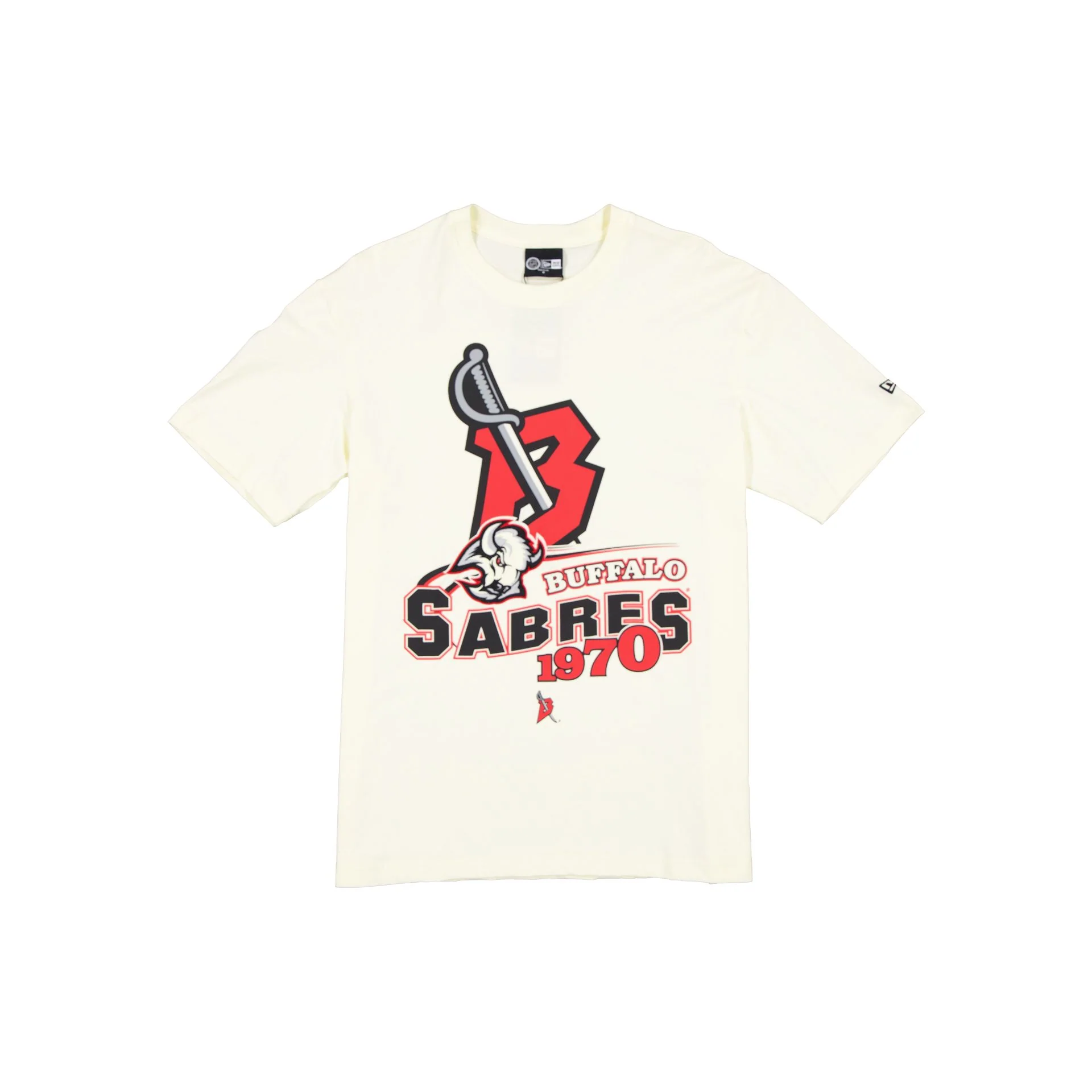 Buffalo Sabres Retro Chrome White T-Shirt