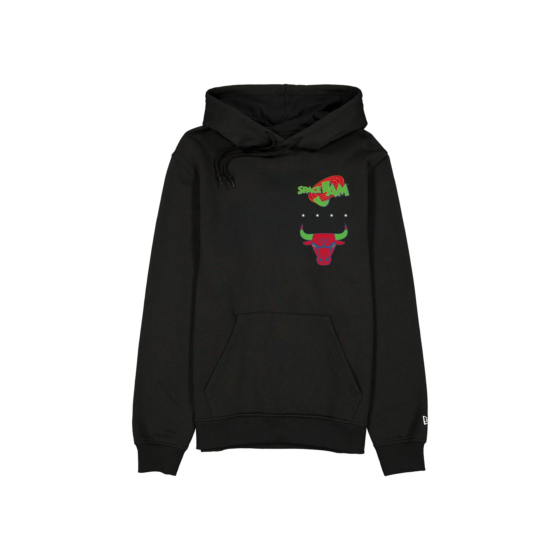 Space Jam x Chicago Bulls Black Hoodie