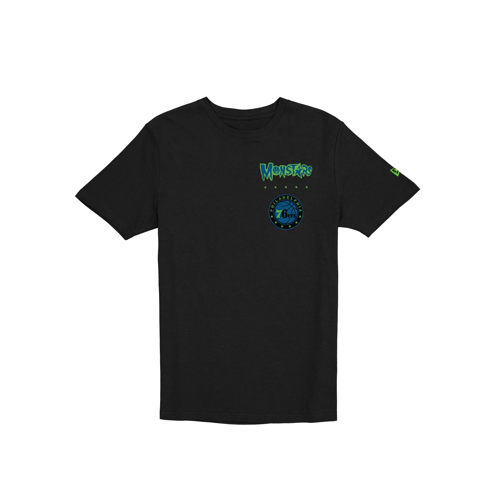 Space Jam x Philadelphia 76ers Monstars Black T-Shirt