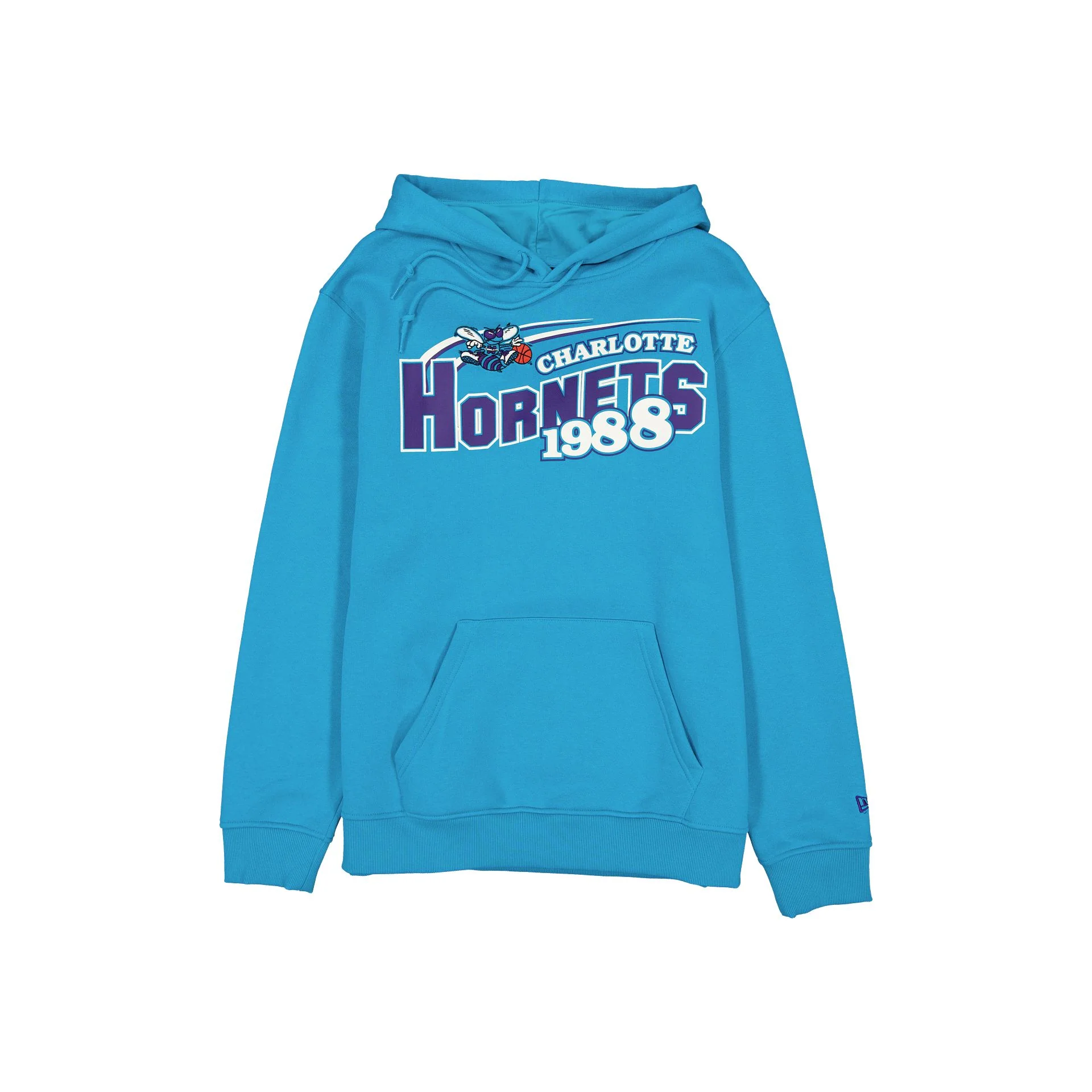 Charlotte Hornets Retro Blue Hoodie