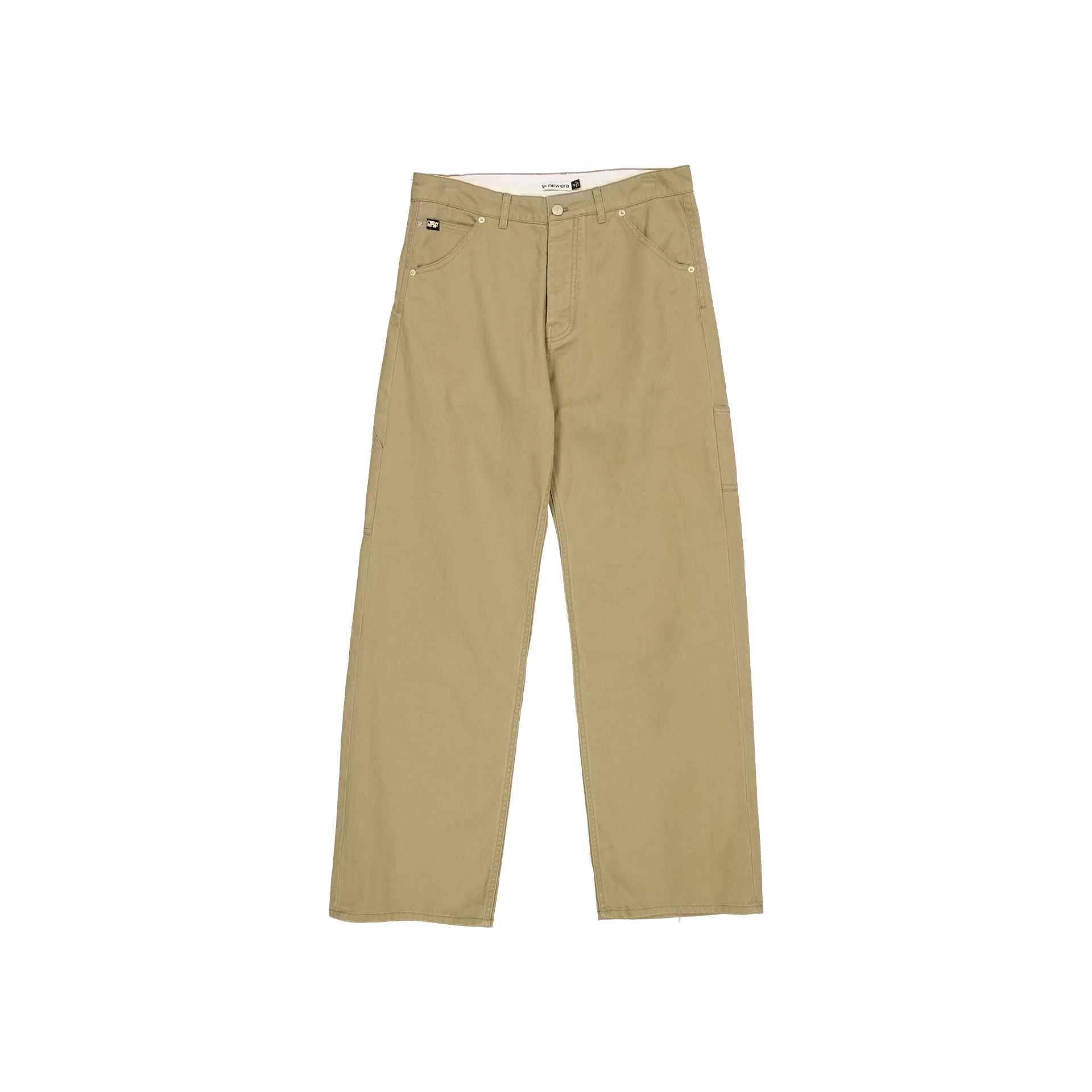 New Era Branded British Khaki Carpenter Pants