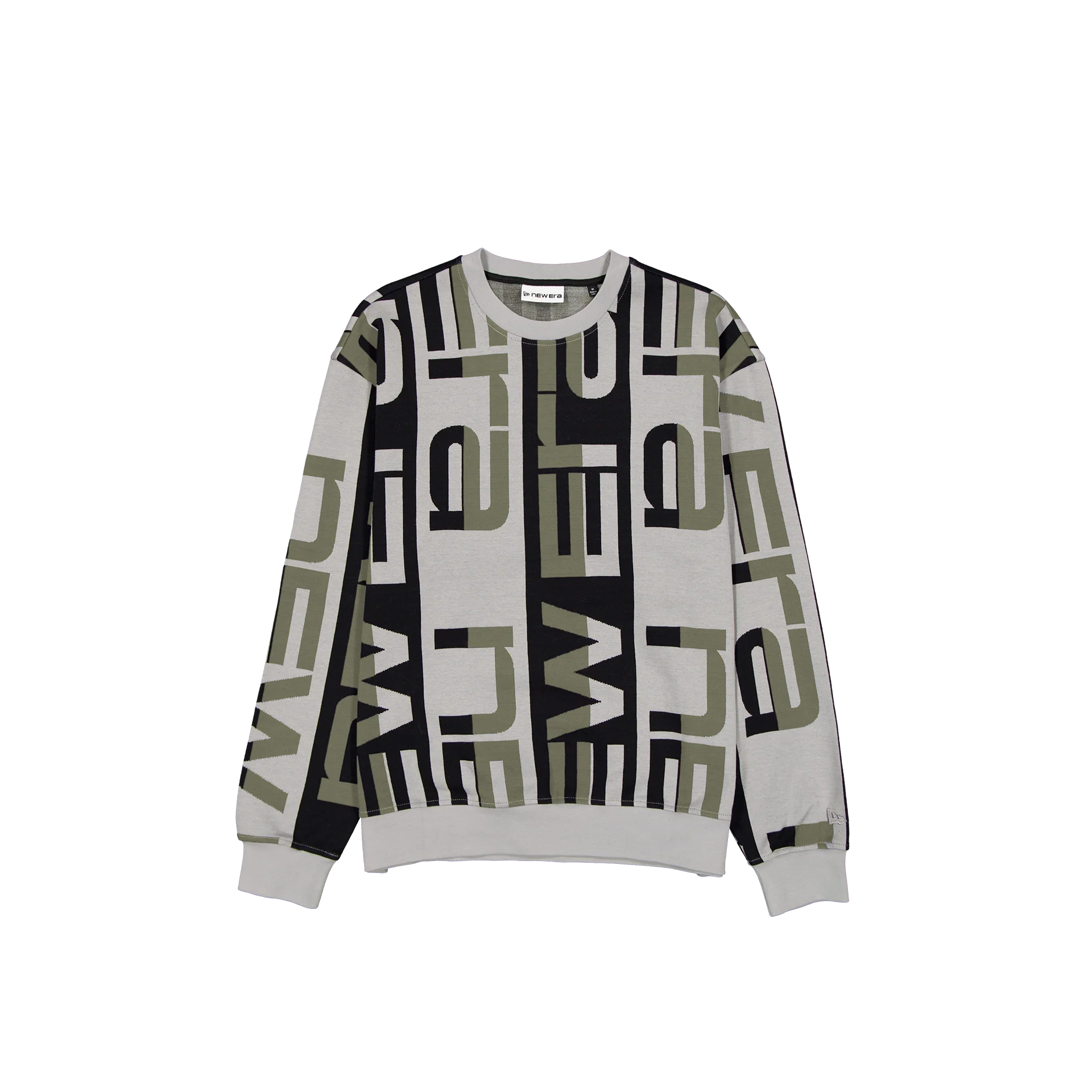 New Era Branded Pebble Double Knit Sweater