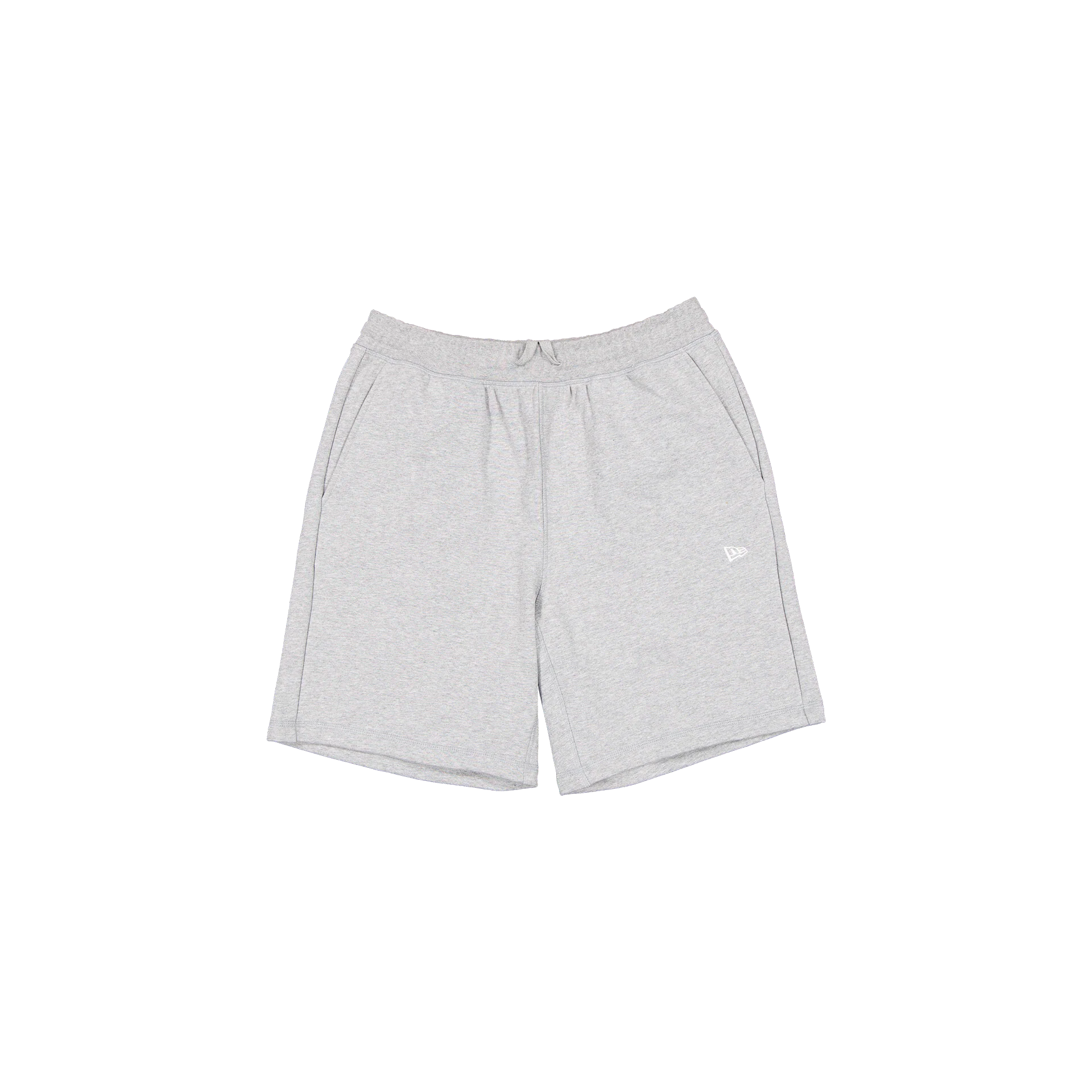New Era Branded Heather Gray French Terry Shorts