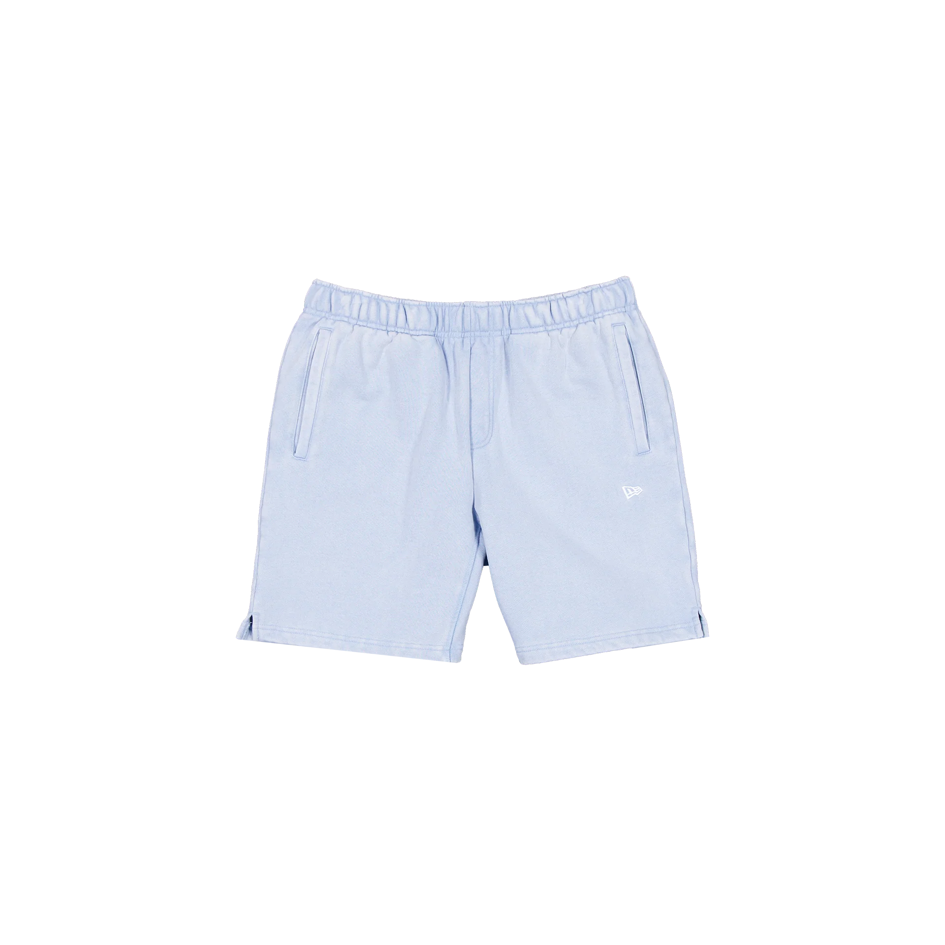 New Era Branded Alden Birdseye Blue Sweatshorts